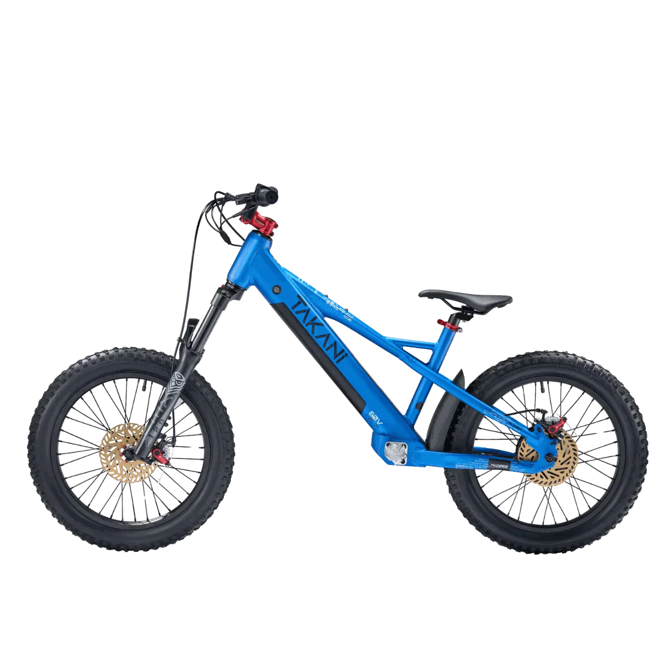 TAKANI Electric Balance Bike TK2060 20 inch off-road electric bike for teens with chunky tires and hydraulic suspension