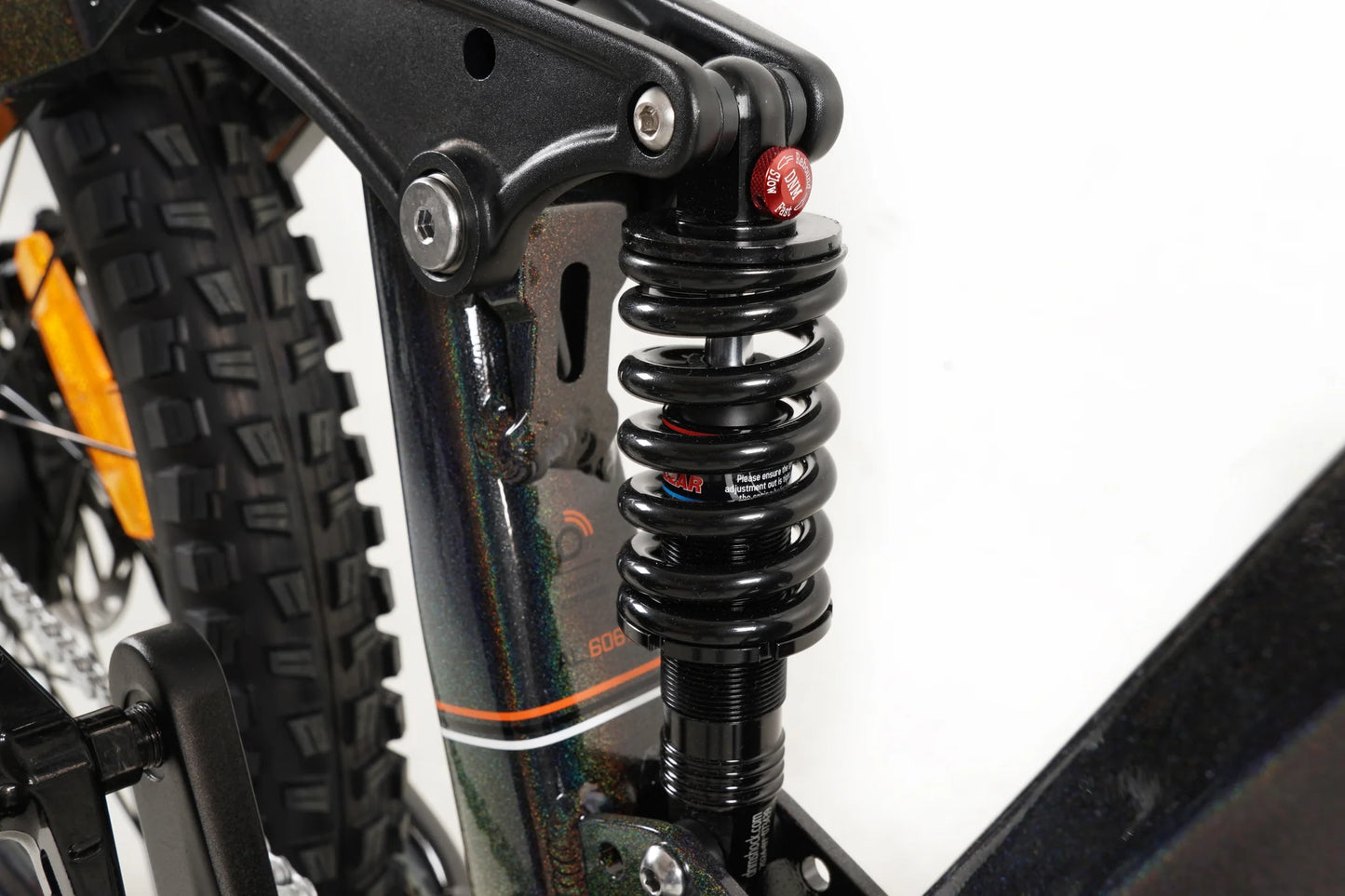 Mamba Double Strike V2 E-MTB Full Suspension E-bike Holographic Black
