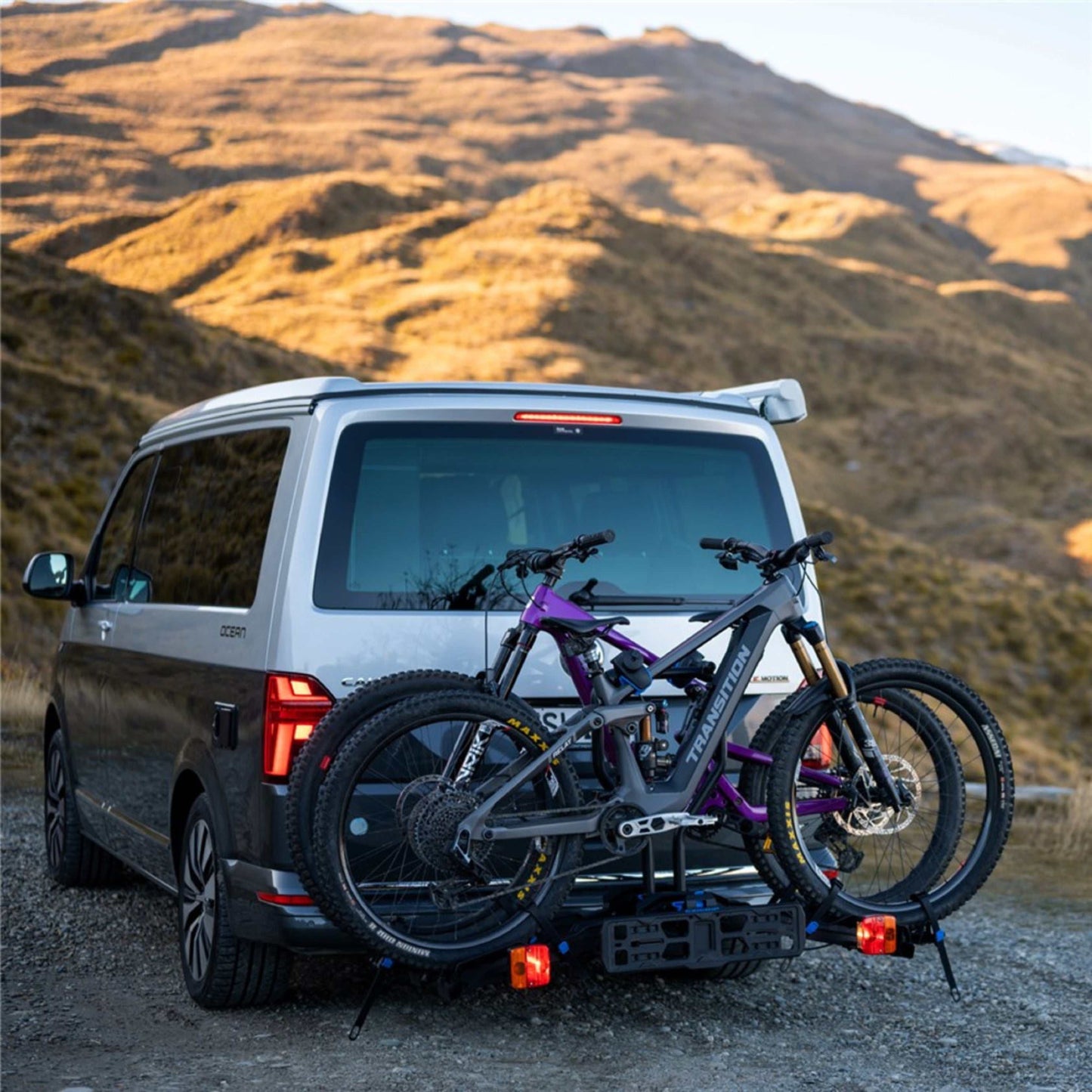 Ezigrip Electric E-Rack 2 Pro - Secure 2 Bike Hitch Mount for E-Bikes