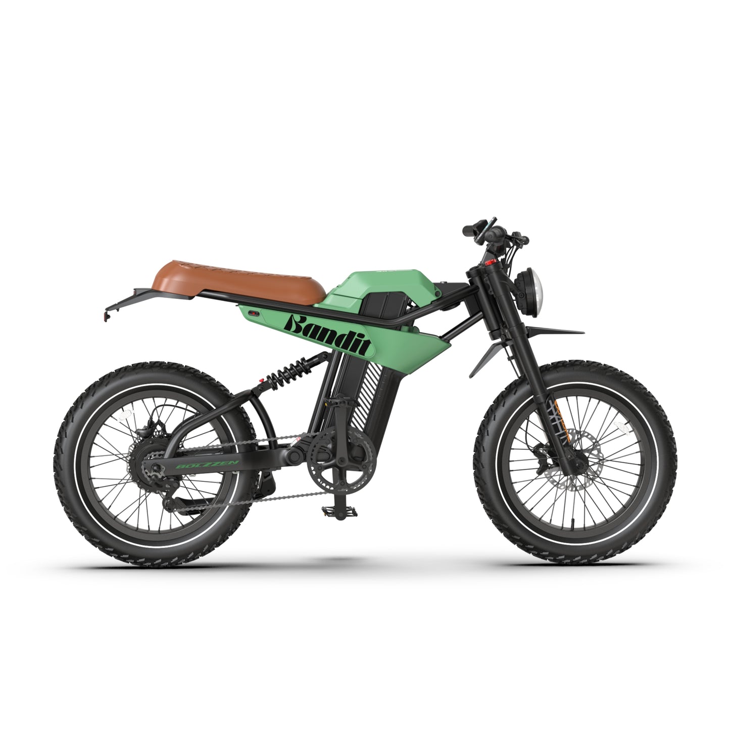 Bolzzen Bandit Fat tyre E-Bike 1200w (Peak motor power), 48V 20.4Ah