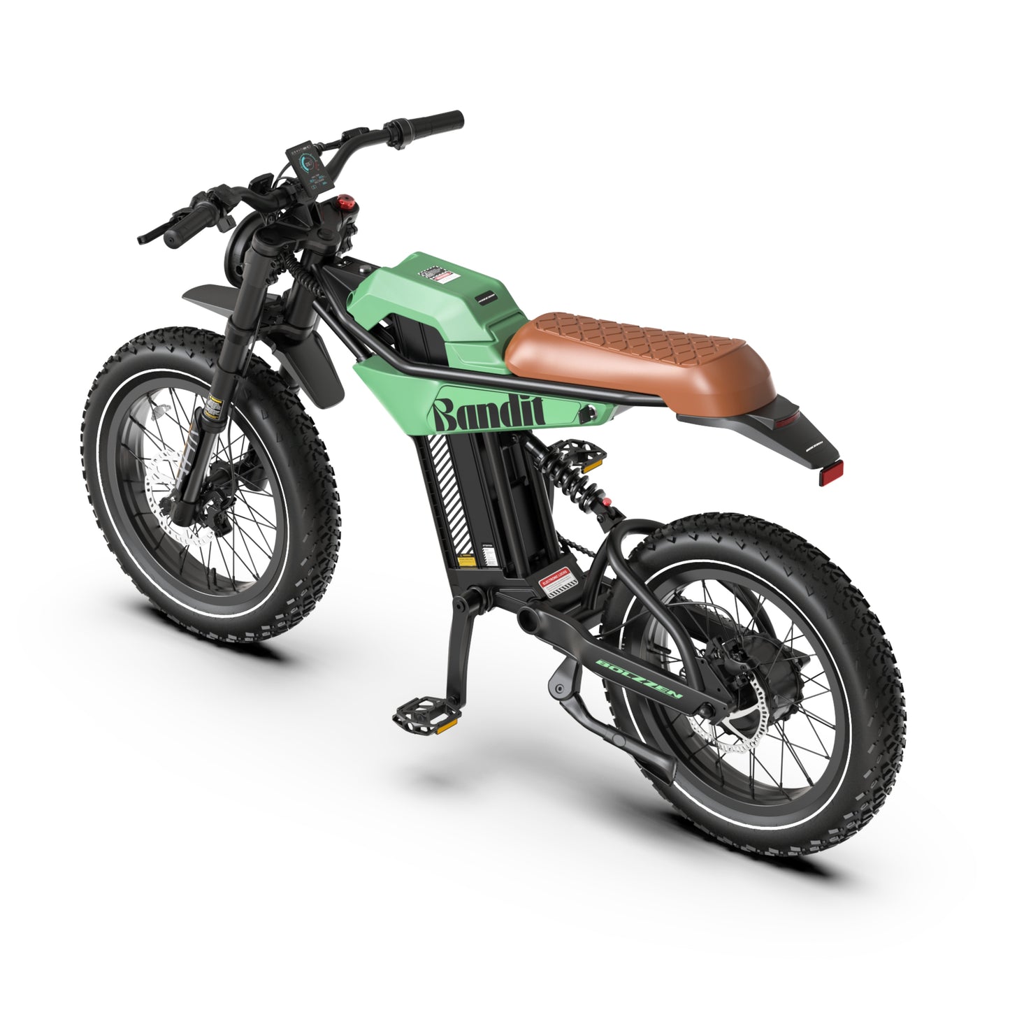 Bolzzen Bandit Fat tyre E-Bike 1200w (Peak motor power), 48V 20.4Ah
