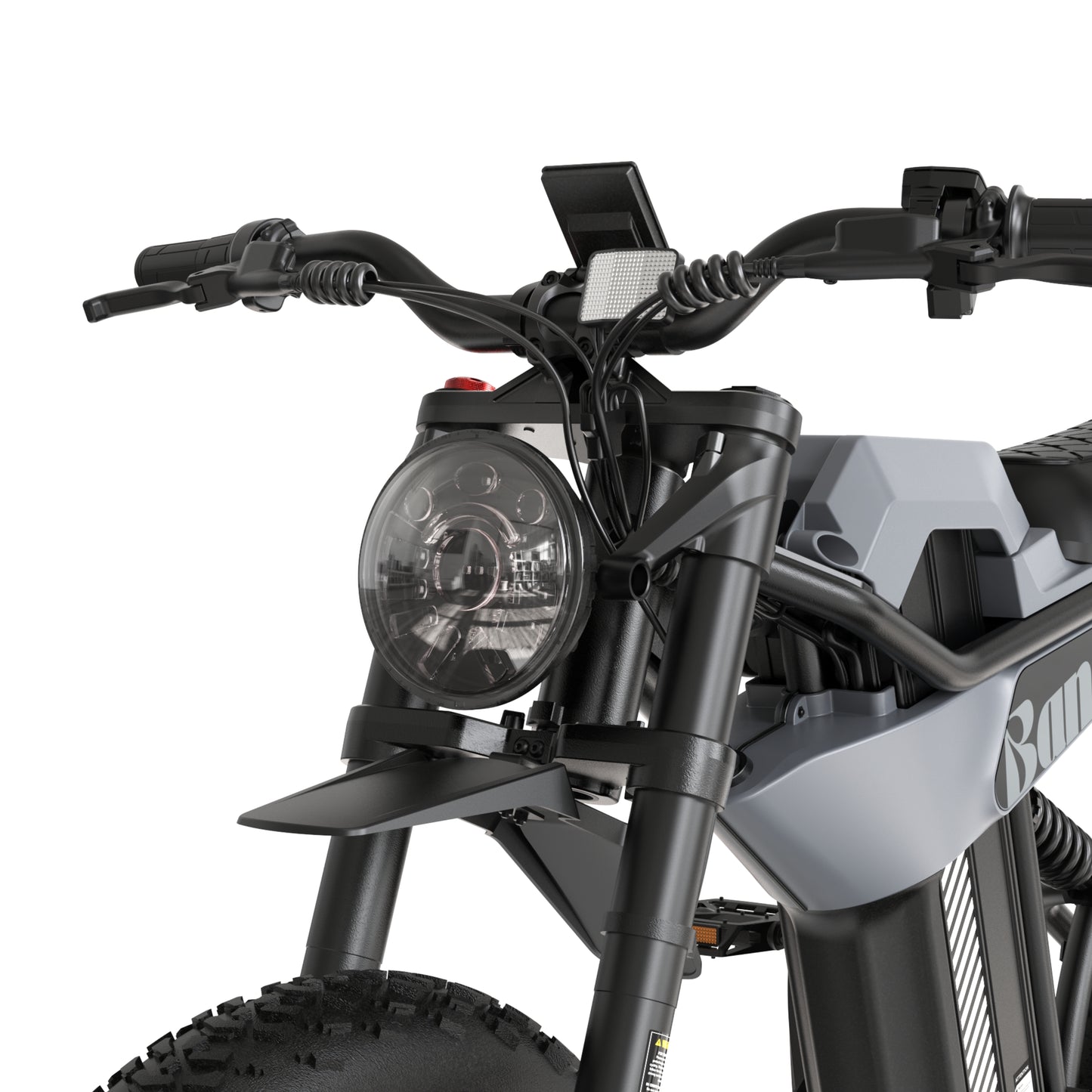 Bolzzen Bandit Fat tyre E-Bike 1200w (Peak motor power), 48V 20.4Ah