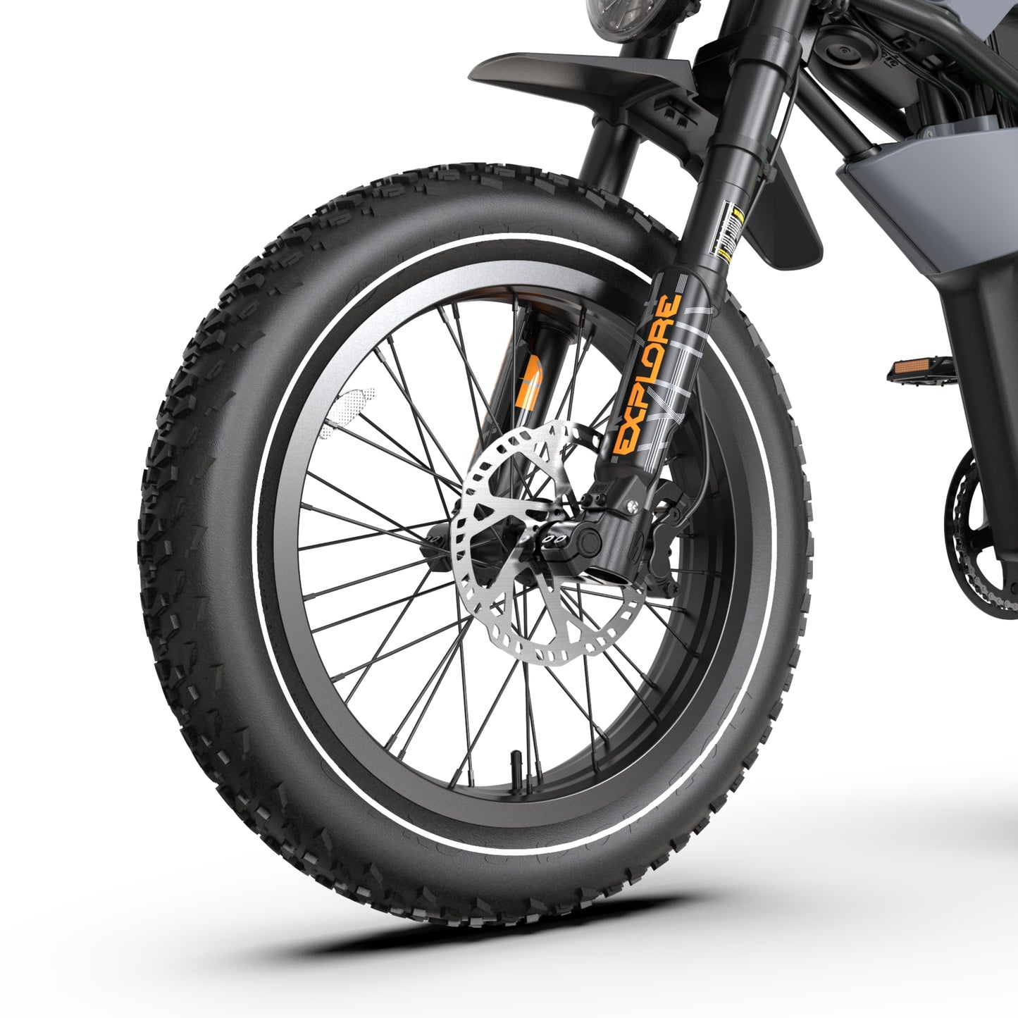 Bolzzen Bandit Fat tyre E-Bike 1200w (Peak motor power), 48V 20.4Ah