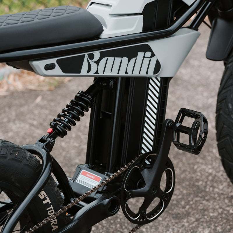 Bolzzen Bandit Fat tyre E-Bike 1200w (Peak motor power), 48V 20.4Ah