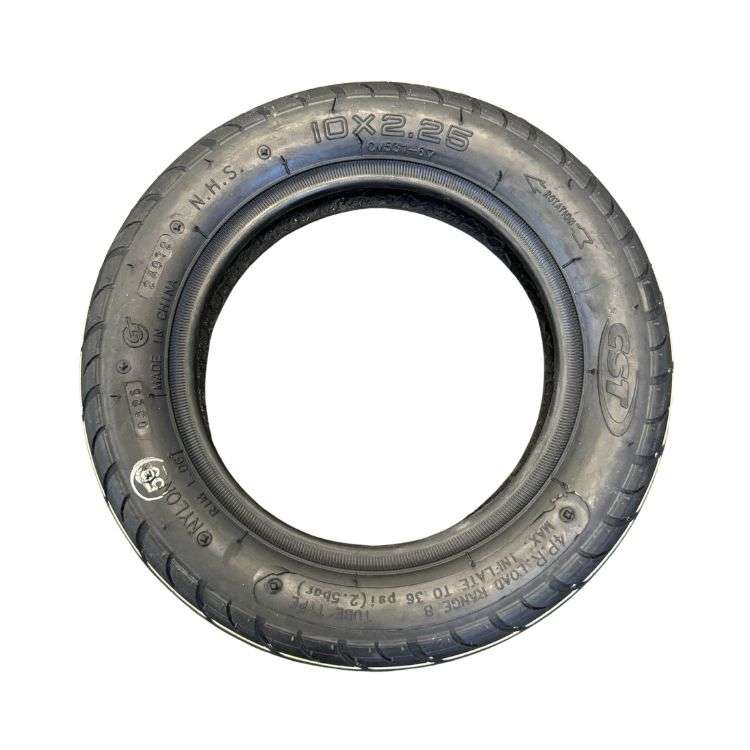 CST CM531 10x2.25-6.5 Road E-Scooter Tyre for 6.5-inch rims, compatible with Dualtron Spider and similar models for 6.5-inch rims, compatible with Dualtron Spider and similar models