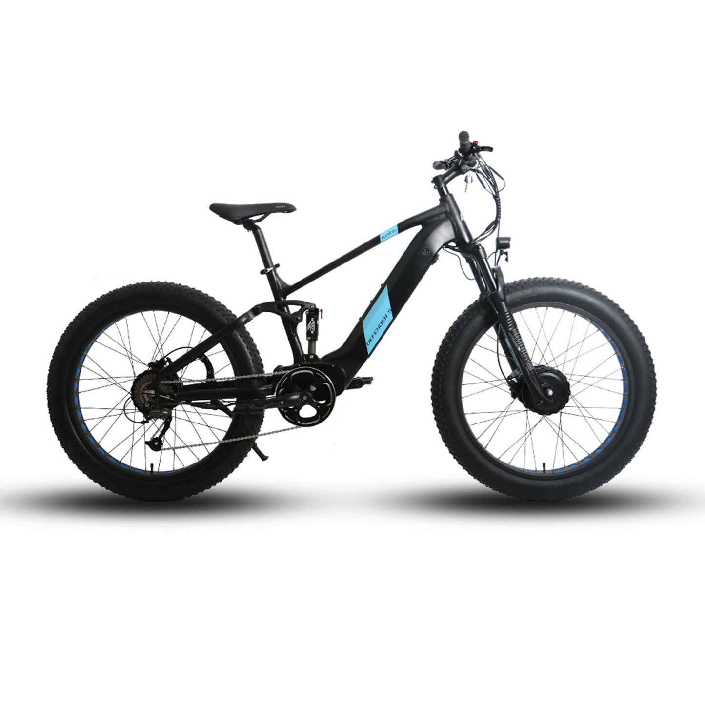EUNORAU DEFENDER-S DUAL MOTOR, DUAL SUSPENSION FAT E-BIKE