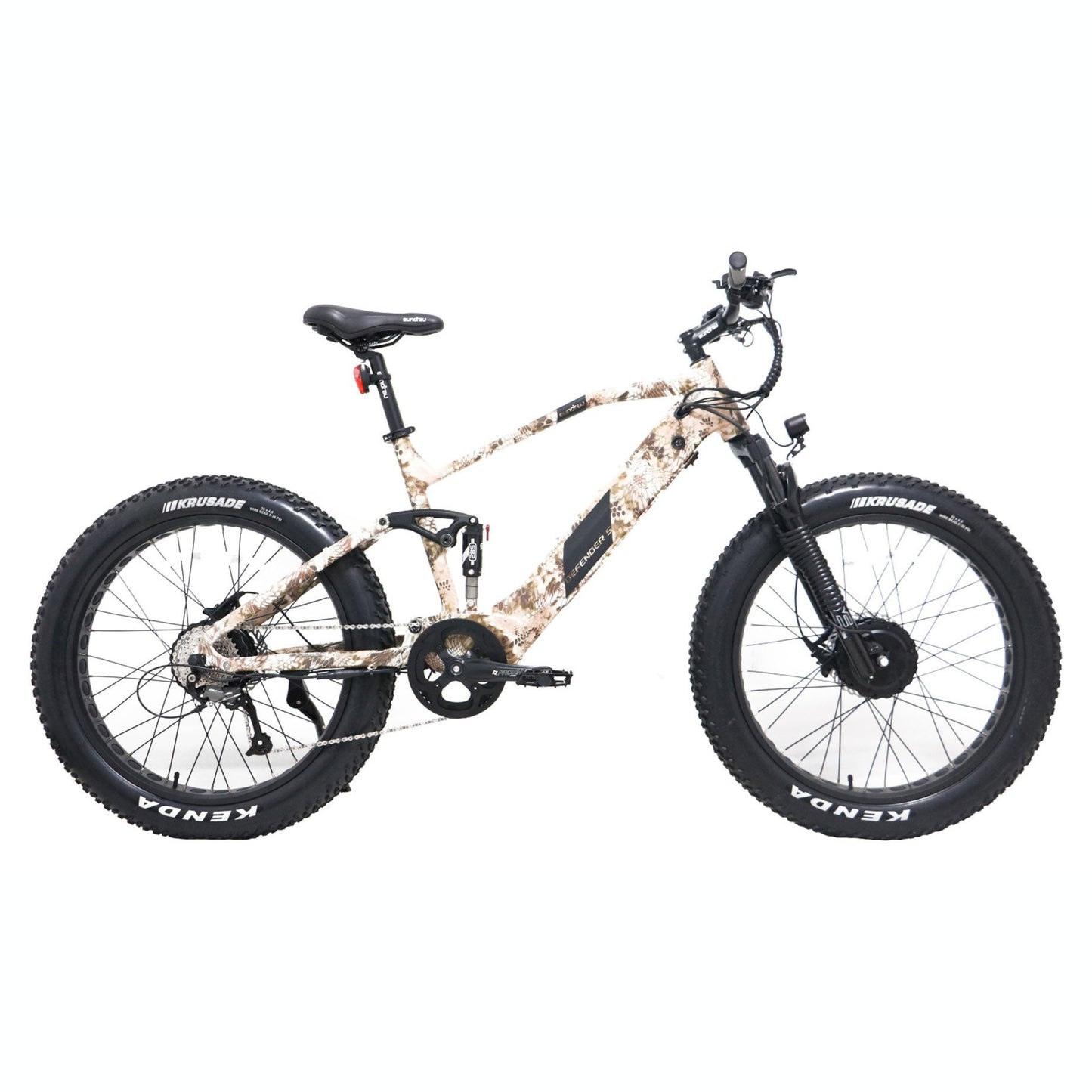 EUNORAU DEFENDER-S DUAL MOTOR, DUAL SUSPENSION FAT E-BIKE