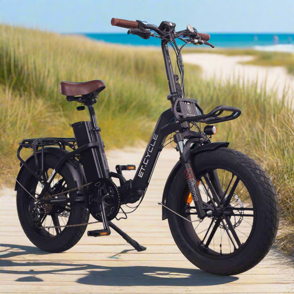 ET-CYCLE F720 48V 15Ah, 720Wh Foldable E Bike