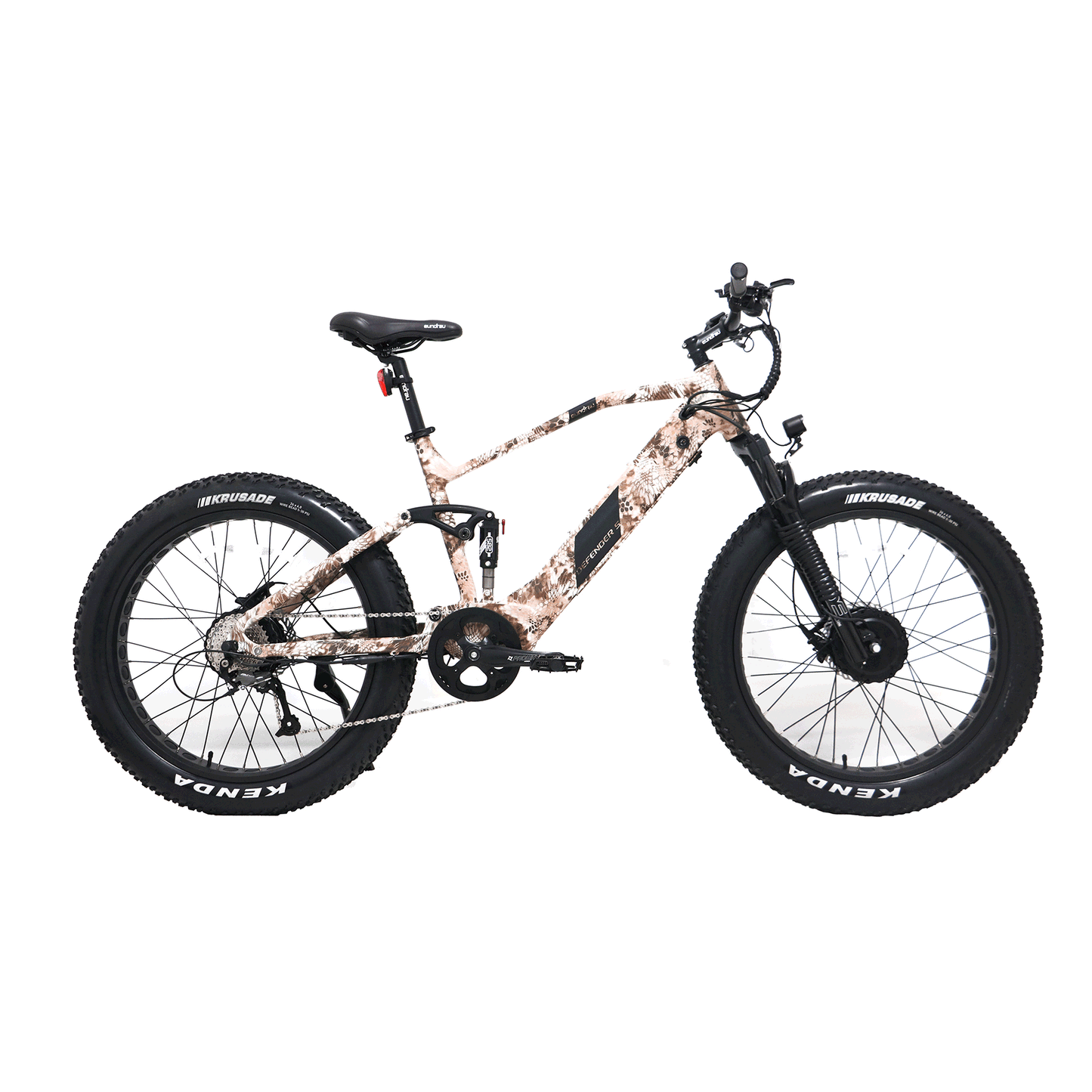 EUNORAU DEFENDER-S DUAL MOTOR, DUAL SUSPENSION FAT E-BIKE