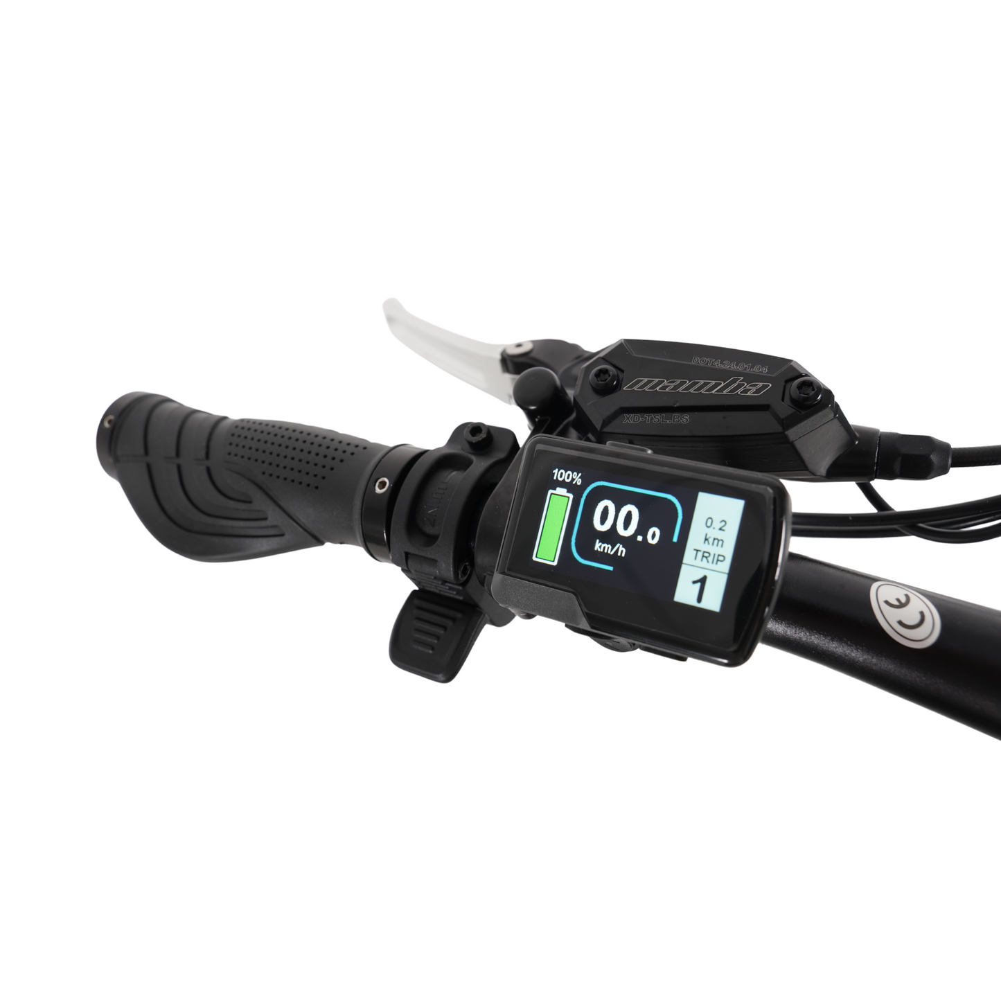 Mamba Double Strike V2 E-MTB Full Suspension E-bike Holographic Black