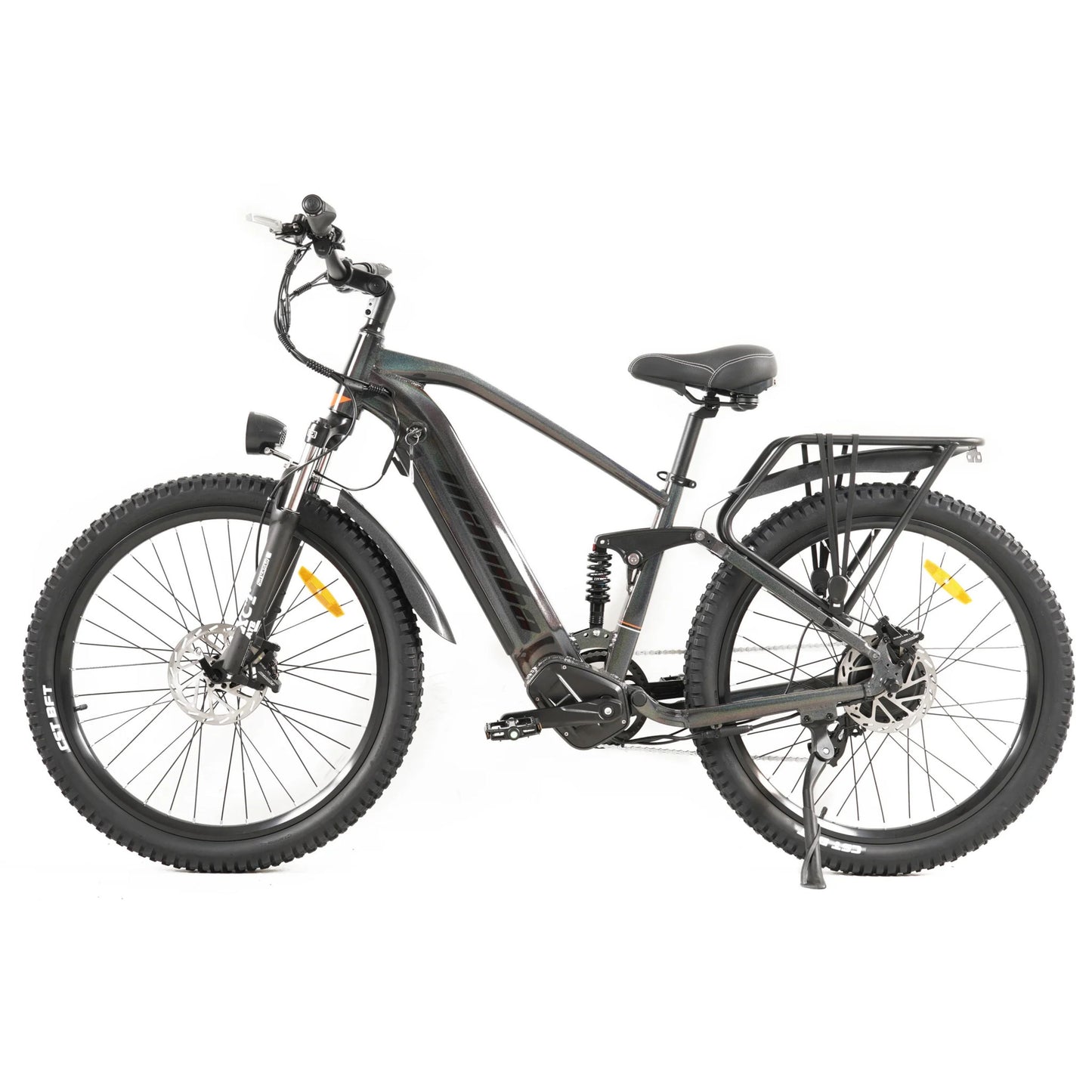 Mamba Double Strike V2 E-MTB Full Suspension E-bike Holographic Black