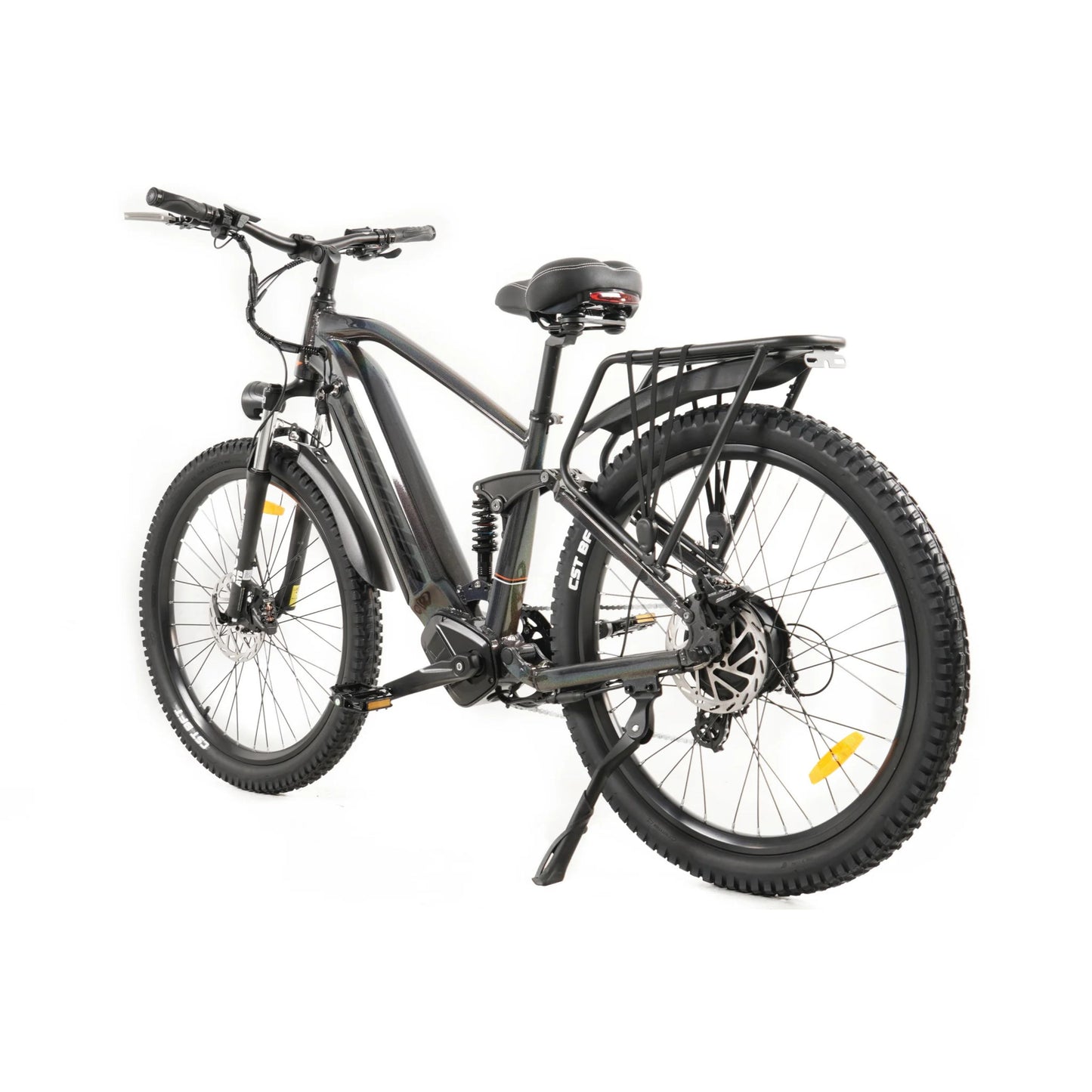 Mamba Double Strike V2 E-MTB Full Suspension E-bike Holographic Black