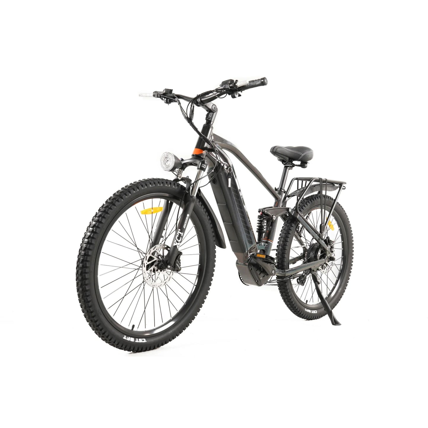 Mamba Double Strike V2 E-MTB Full Suspension E-bike Holographic Black