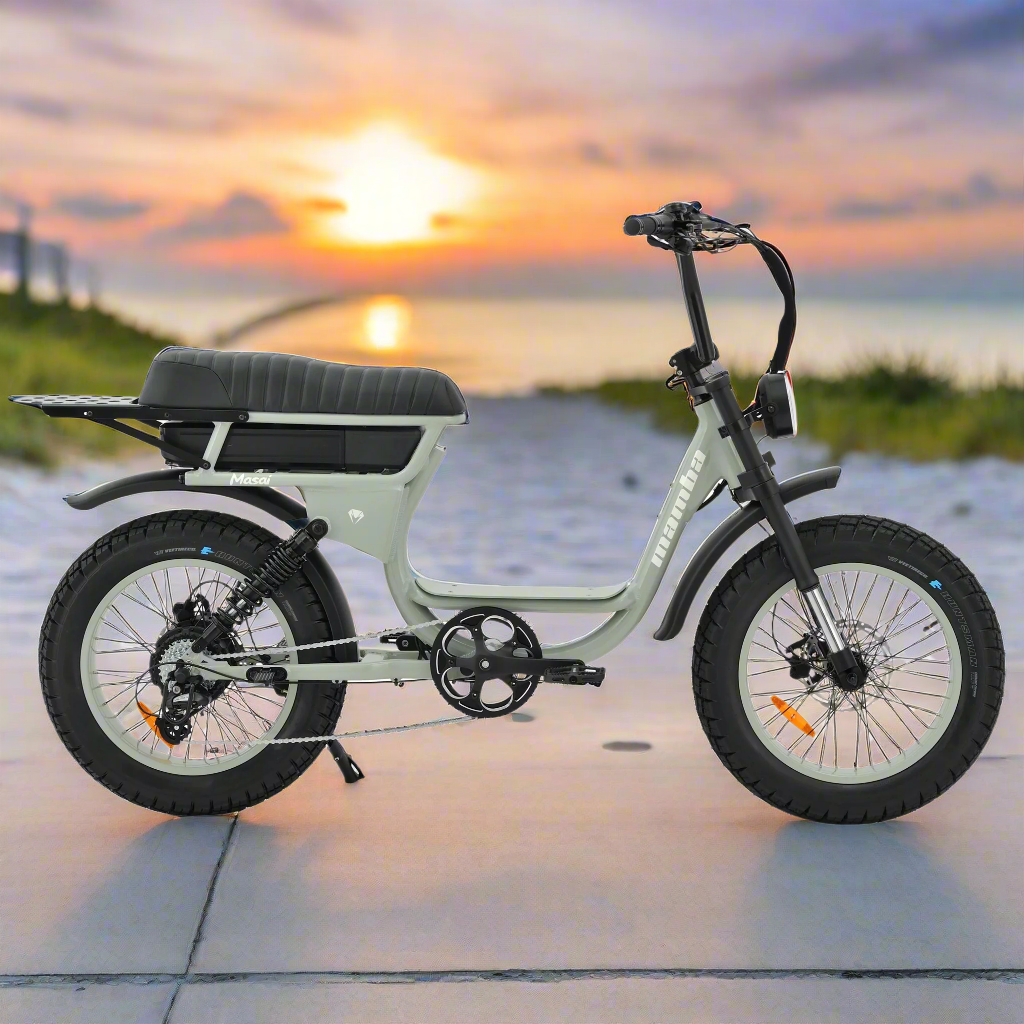 Mamba Masai Step Through Dual Seat Fat Tyre Electric Bike
