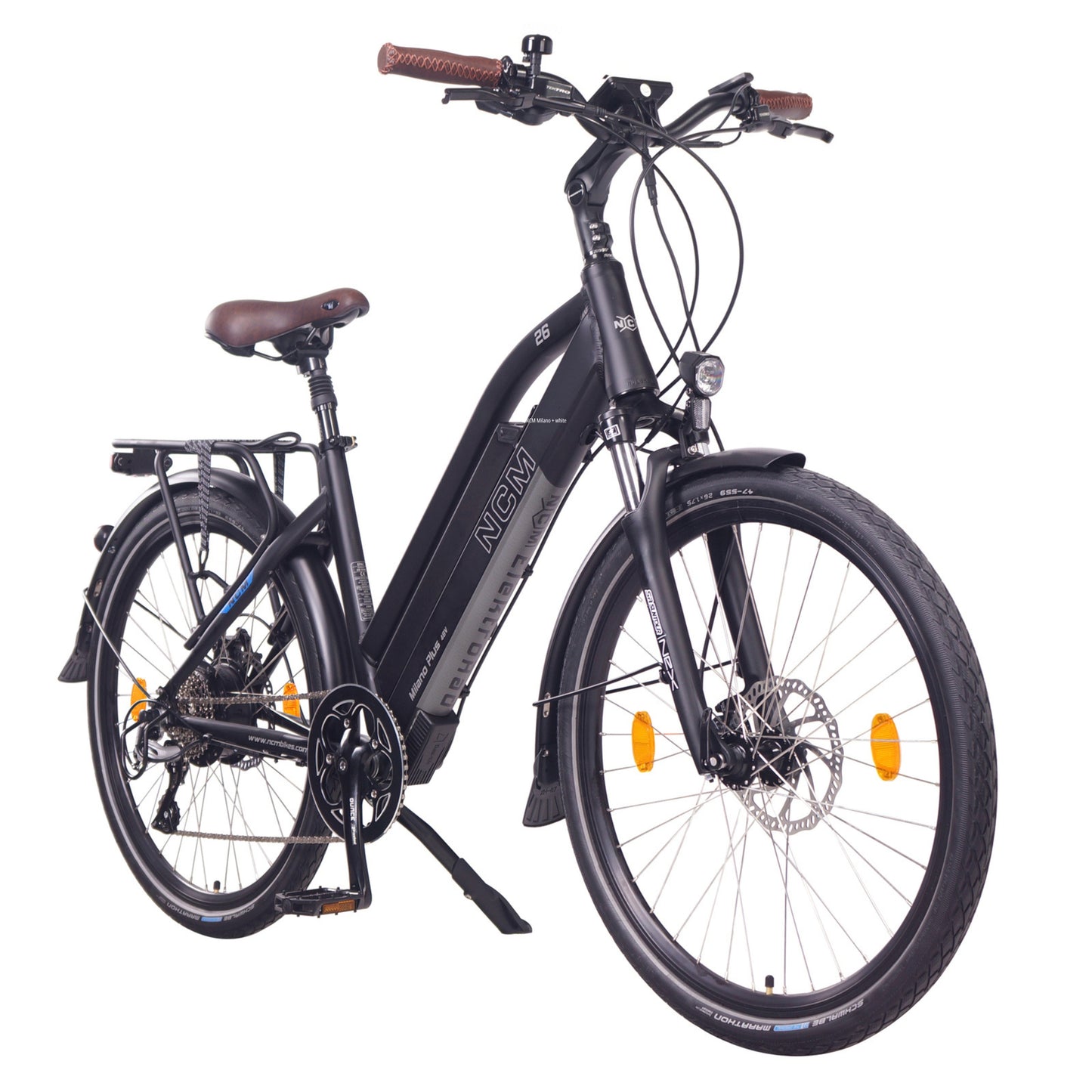 NCM Milano Plus Trekking E-Bike, 250W City-Bike, 48V 16Ah 768Wh Long Range Battery