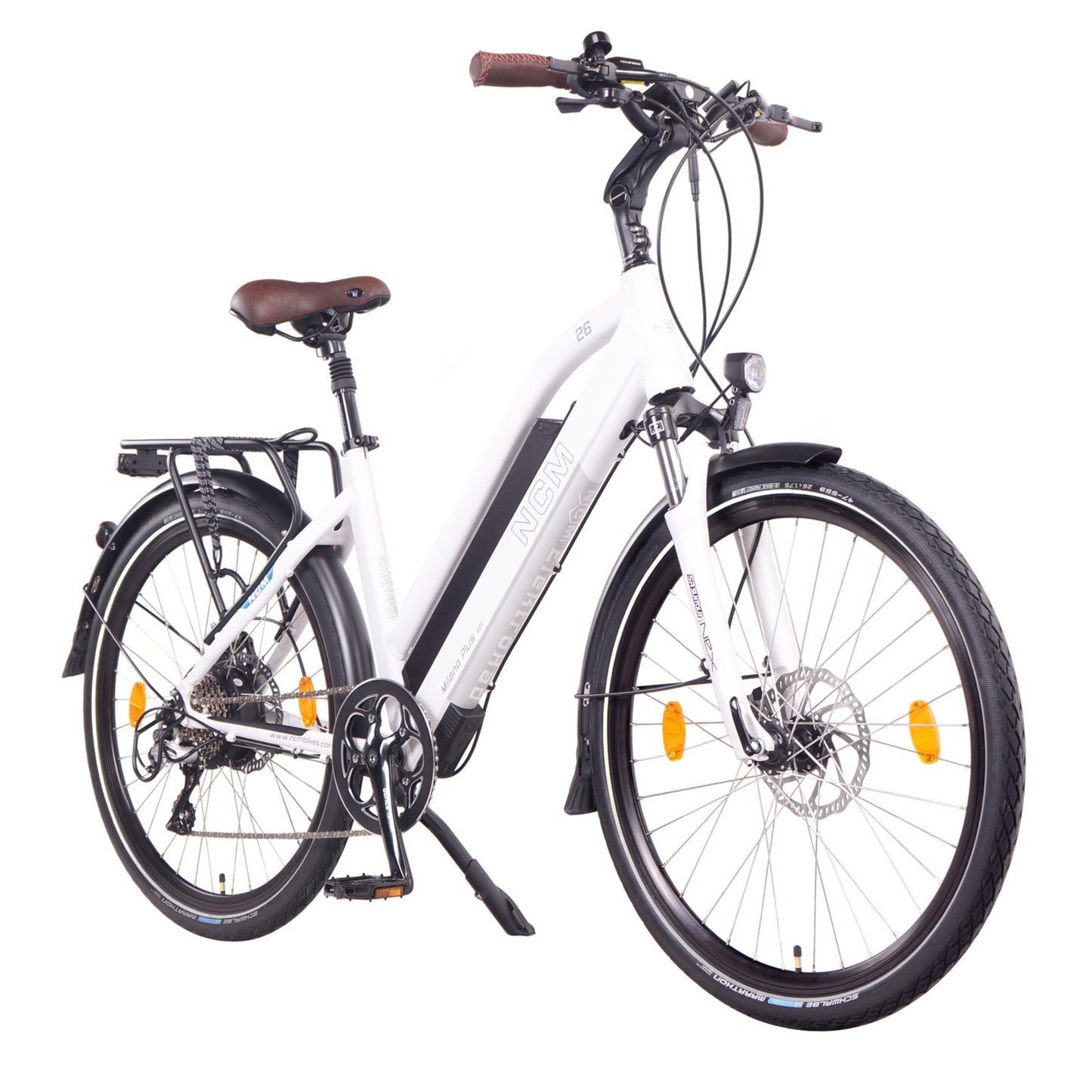 NCM Milano Plus Trekking E-Bike, 250W City-Bike, 48V 16Ah 768Wh Long Range Battery