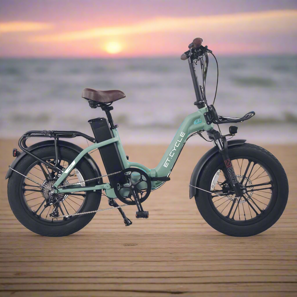 ET. CYCLE F1000 Folding E-Bike, 48V 21 Ah, 1008Wh, F Series Foldable Electric Bike