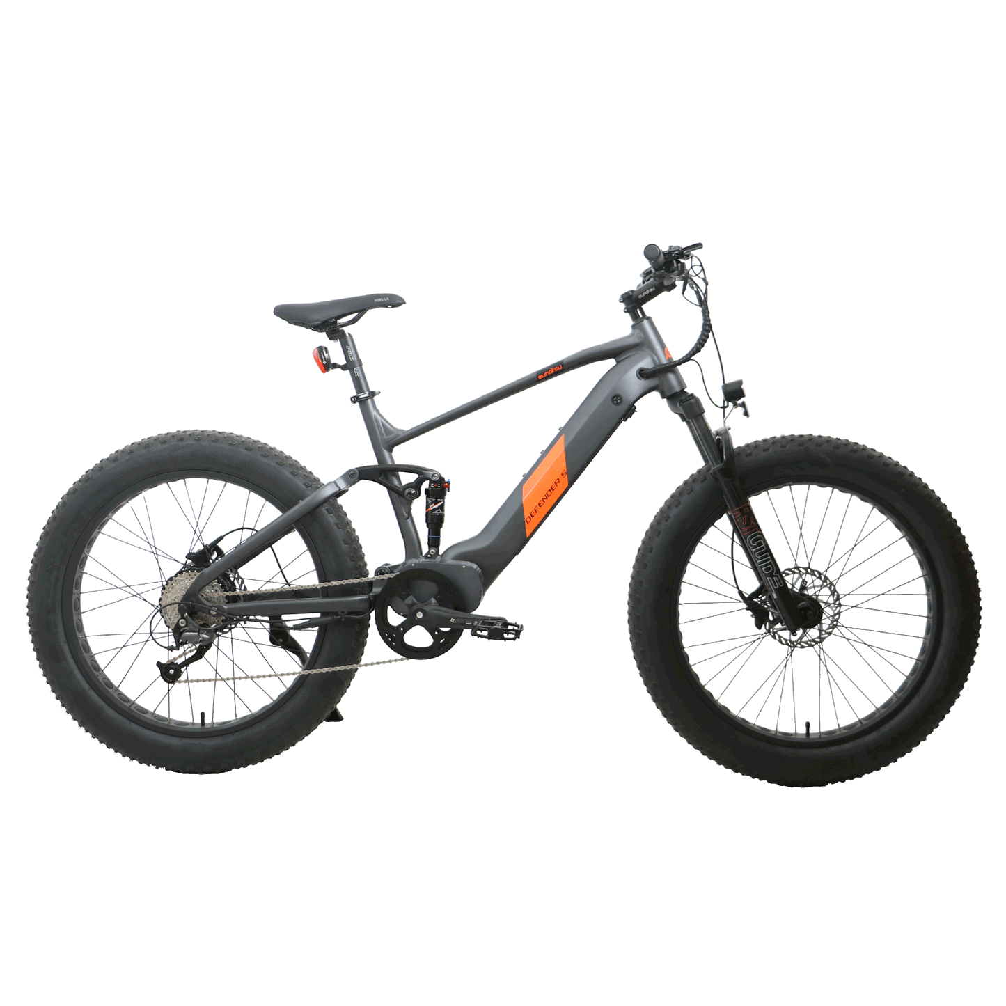 EUNORAU DEFENDER-S DUAL MOTOR, DUAL SUSPENSION FAT E-BIKE