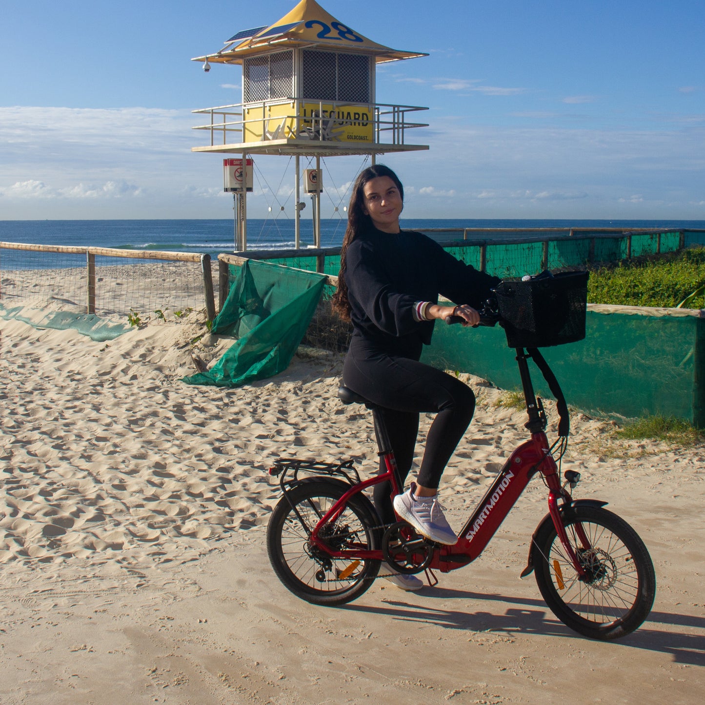 Smartmotion E20 Step Thru Folding e-Bike with Suspension