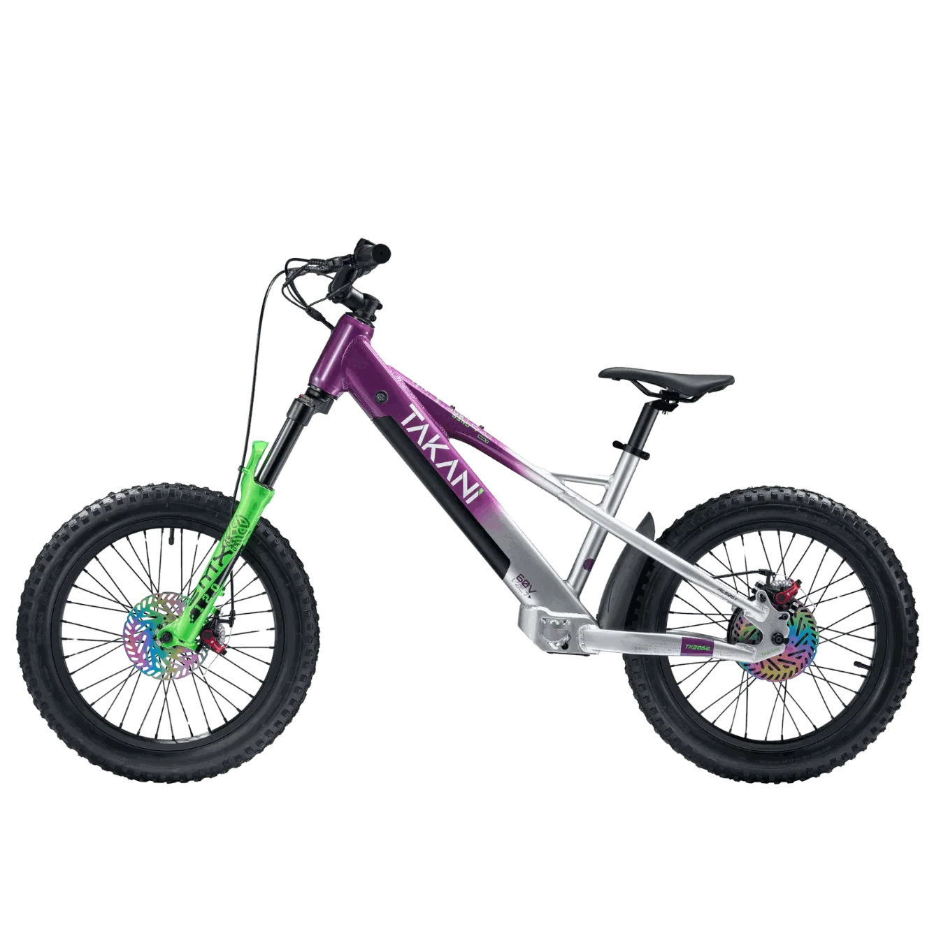 TAKANI Electric Balance Bike TK2060 20 inch off-road electric bike for teens with chunky tires and hydraulic suspension