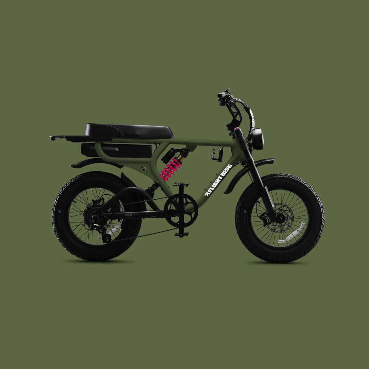 Flight Risk FR555XEN Street Legal - Electric Fat Tyre Bike
