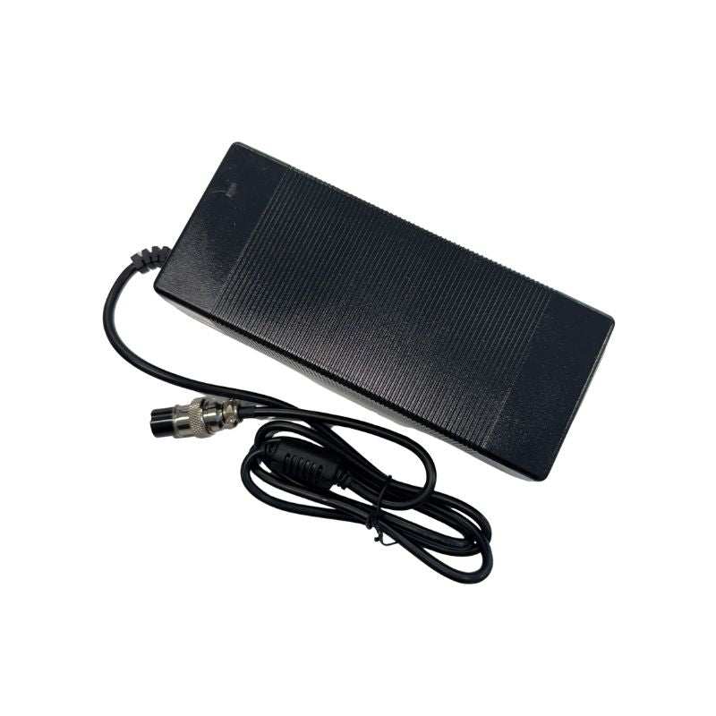60V 3-pin e-scooter charger with durable build and safety certification for efficient charging