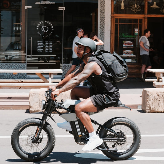 Bolzzen Bandit Fat tyre E-Bike 1200w (Peak motor power), 48V 20.4Ah