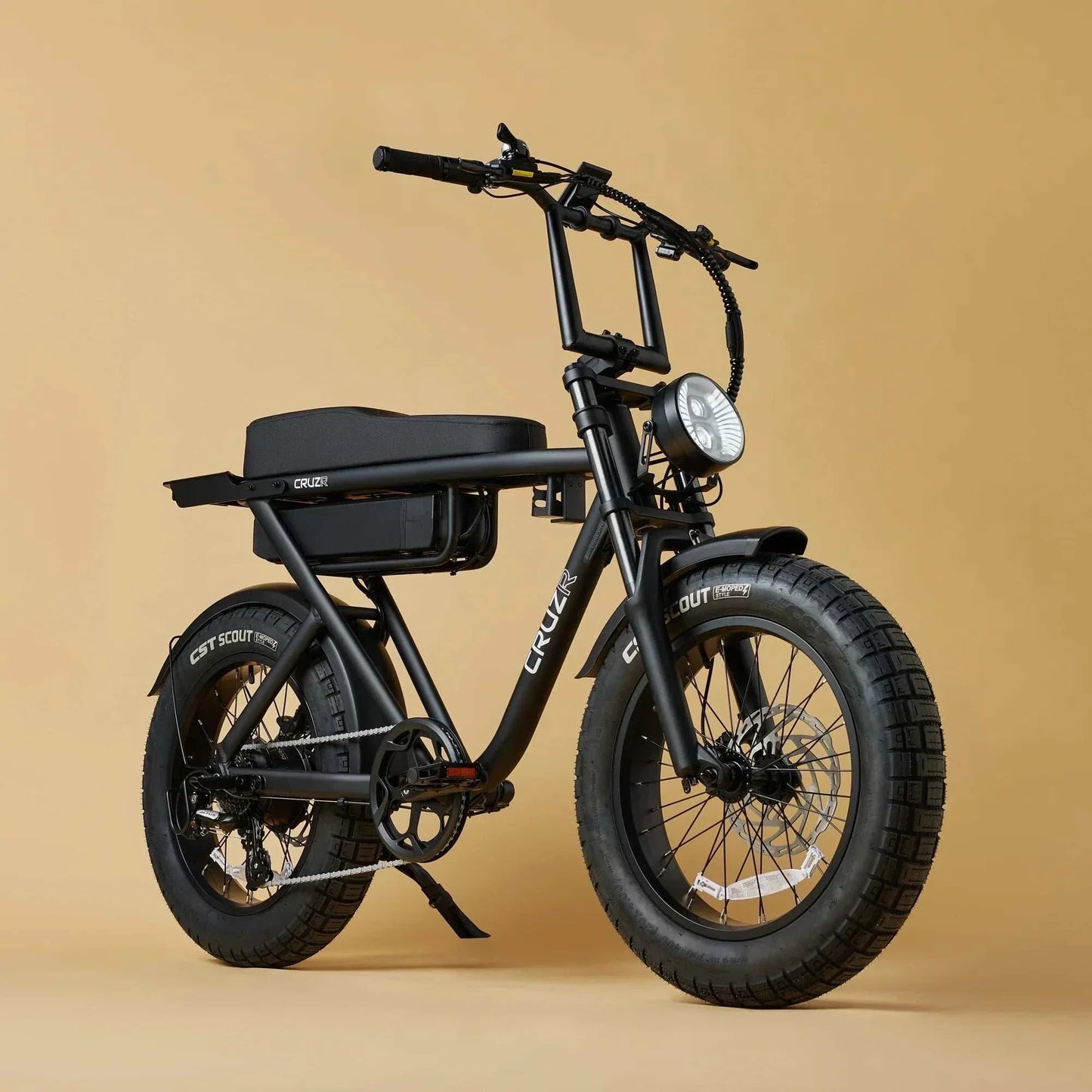 Cruzr Trigger Off Road Step-Over Fat Tyre Electric Bike