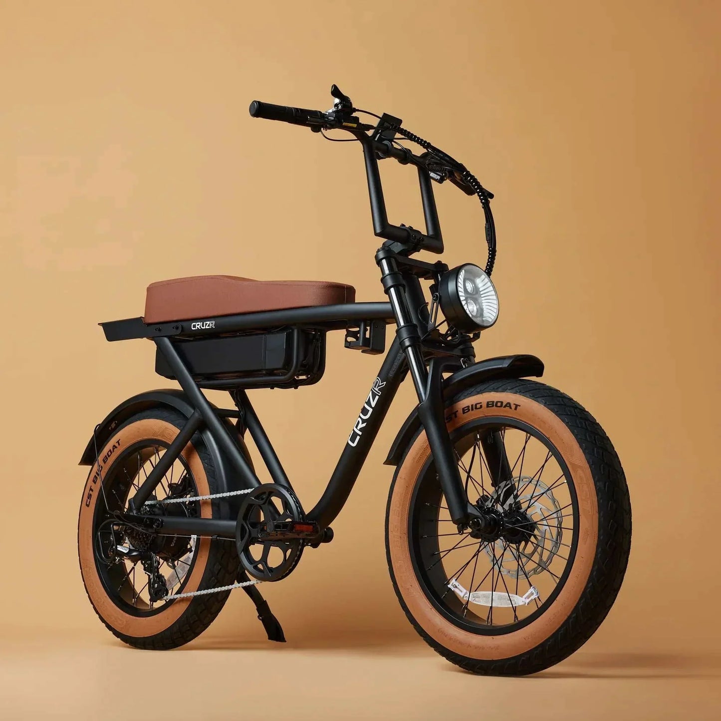 Cruzr Trigger Off Road Step-Over Fat Tyre Electric Bike