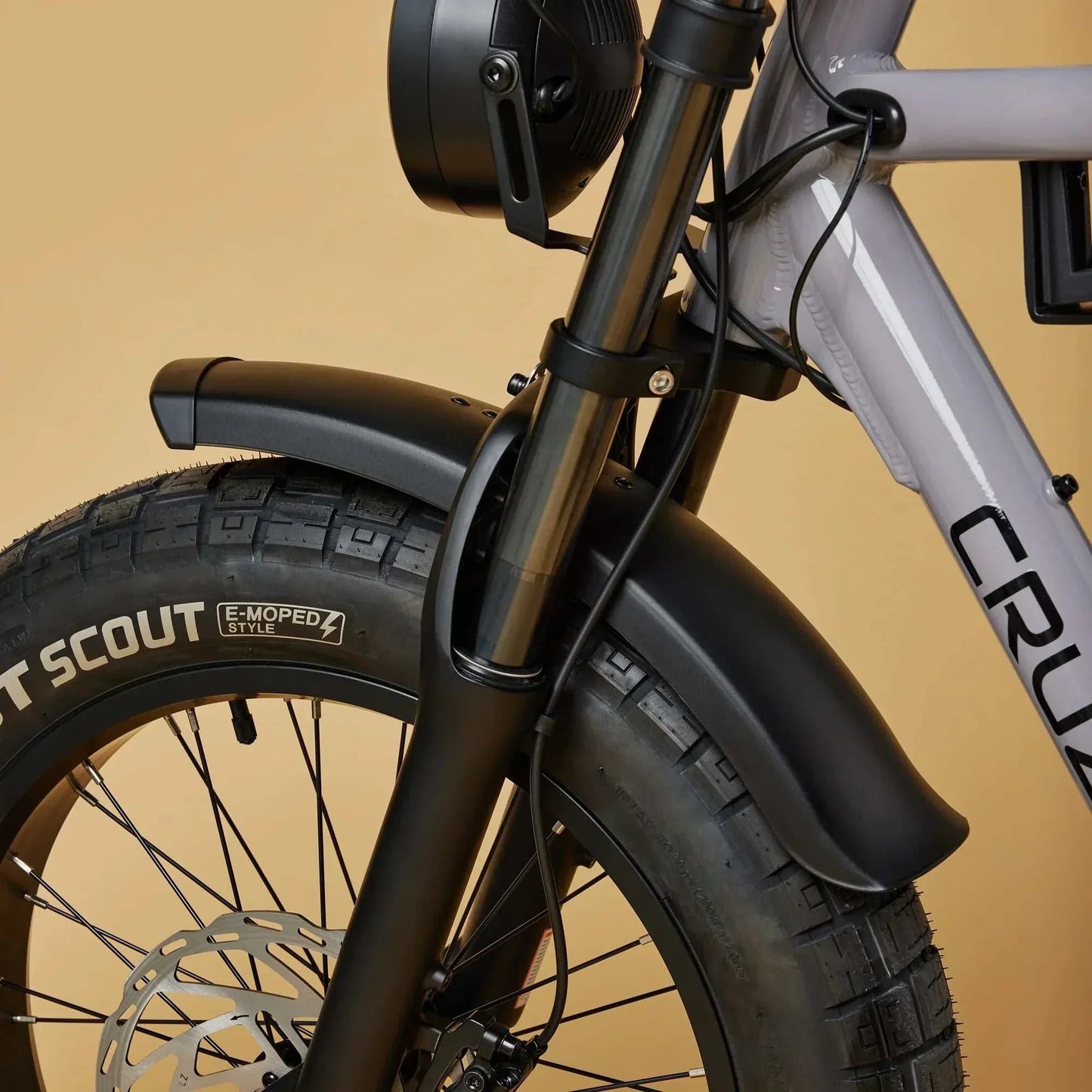 Cruzr Trigger Off Road Step-Over Fat Tyre Electric Bike