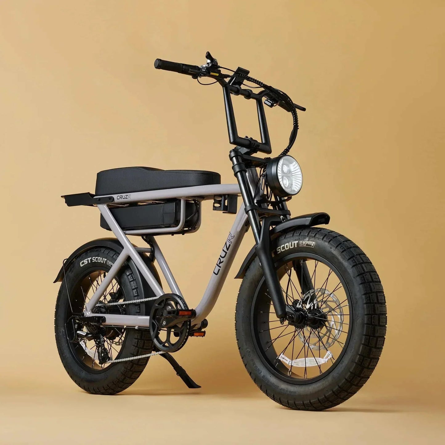 Cruzr Trigger Off Road Step-Over Fat Tyre Electric Bike