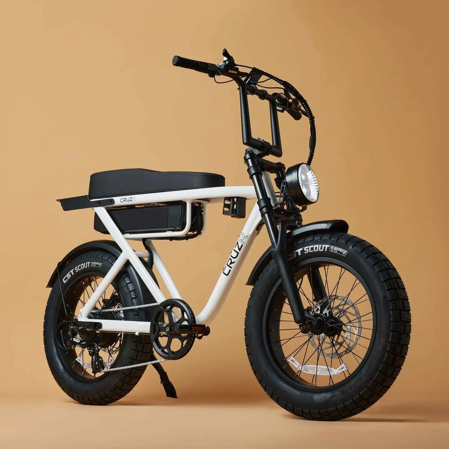 Cruzr Trigger Off Road Step-Over Fat Tyre Electric Bike