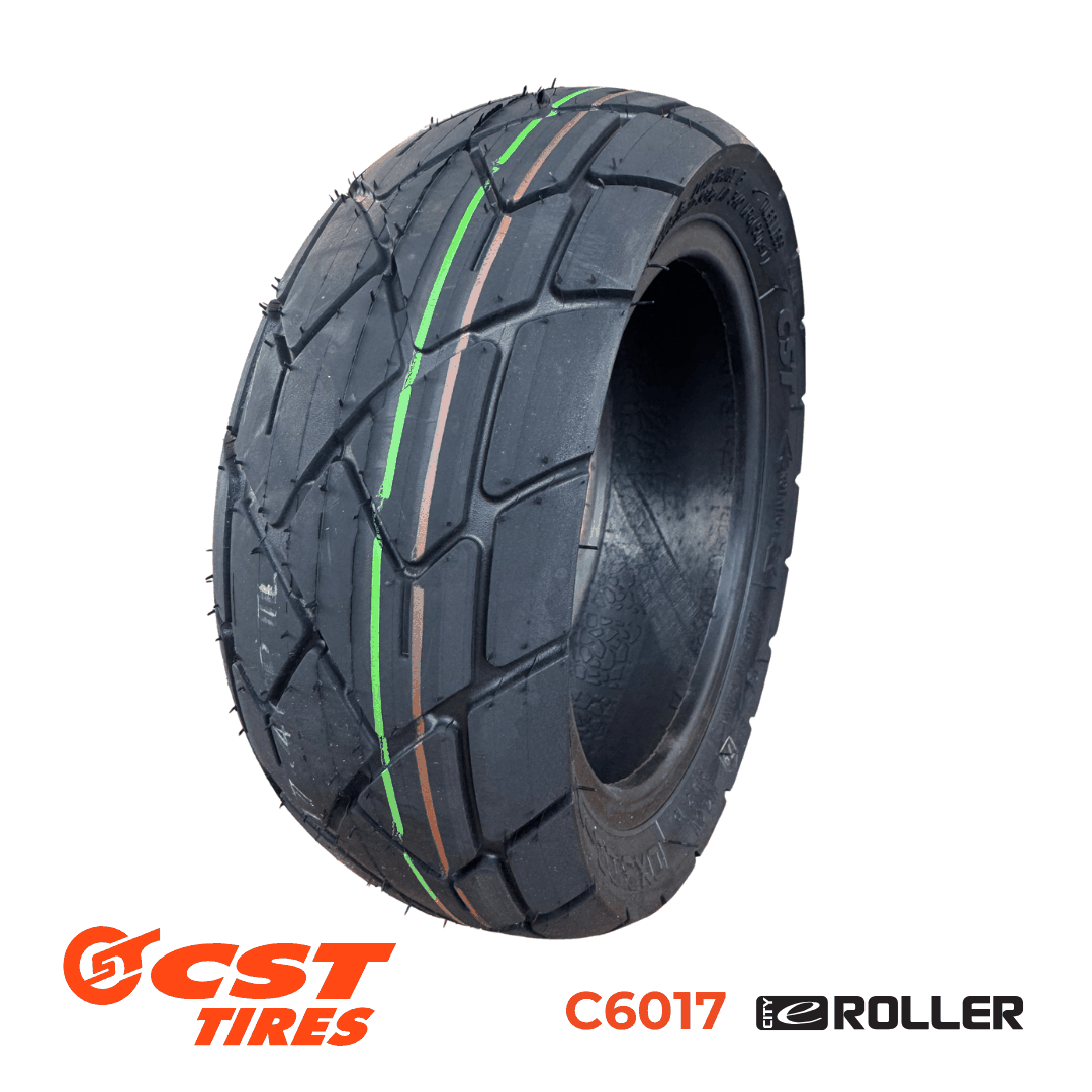 CST C6017 10x3.00-6 tubeless electric scooter tyre with high-grip tread and durable construction for road use