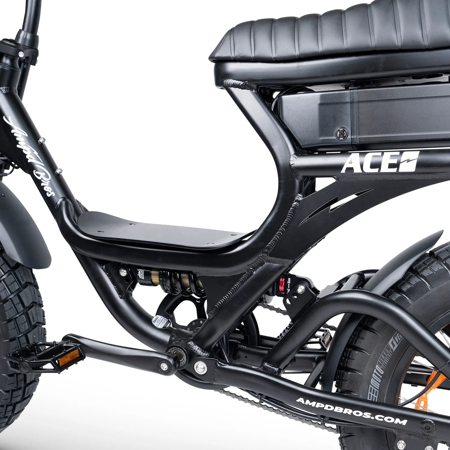 Ampd Bros ACE-S PRO Dual Suspension Electric Bike