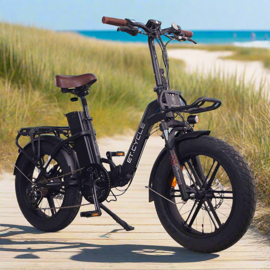 ET-CYCLE F720 48V 15Ah, 720Wh Foldable E Bike