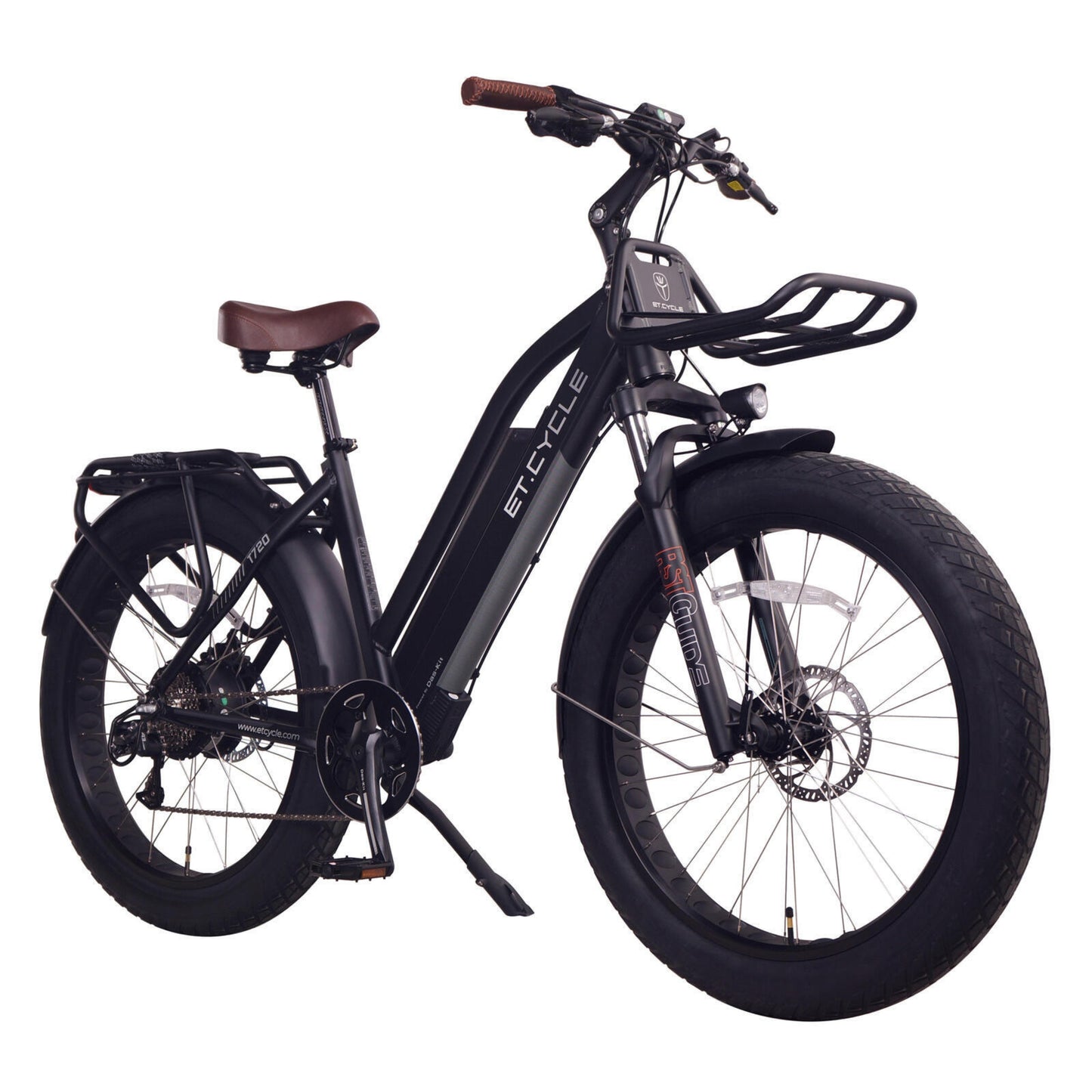 ET.Cycle T720 Step-Thru Fat Trekking E-Bike, 70Nm Torque, 48V 15Ah 720Wh Battery