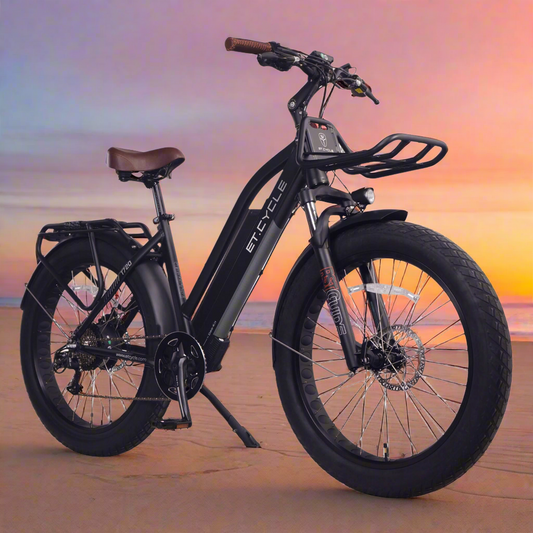 ET.Cycle T720 Step-Thru Fat Trekking E-Bike, 70Nm Torque, 48V 15Ah 720Wh Battery