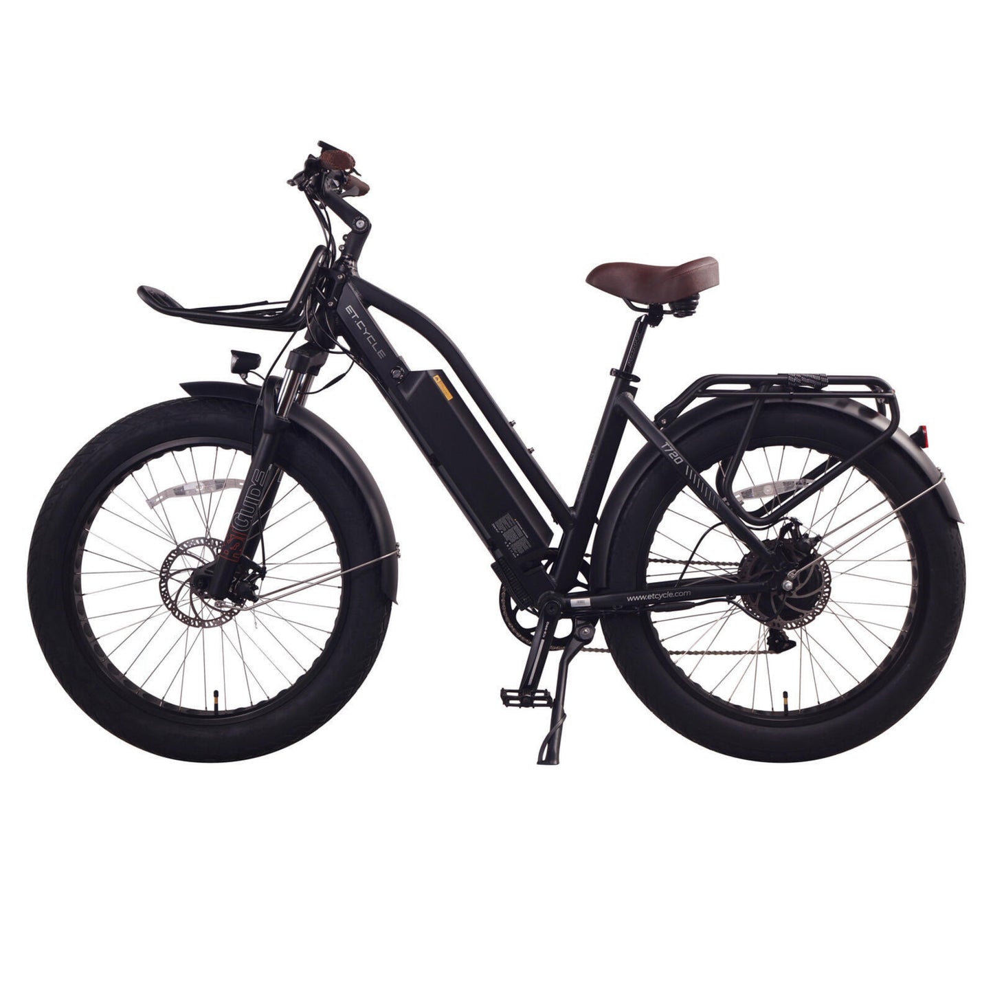 ET.Cycle T720 Step-Thru Fat Trekking E-Bike, 70Nm Torque, 48V 15Ah 720Wh Battery