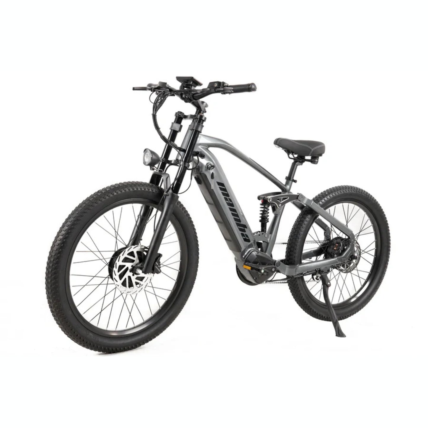 Mamba Explorer AWD Dual Motor 48v750w 26" Fat Tyre E-Bike Dual Suspension