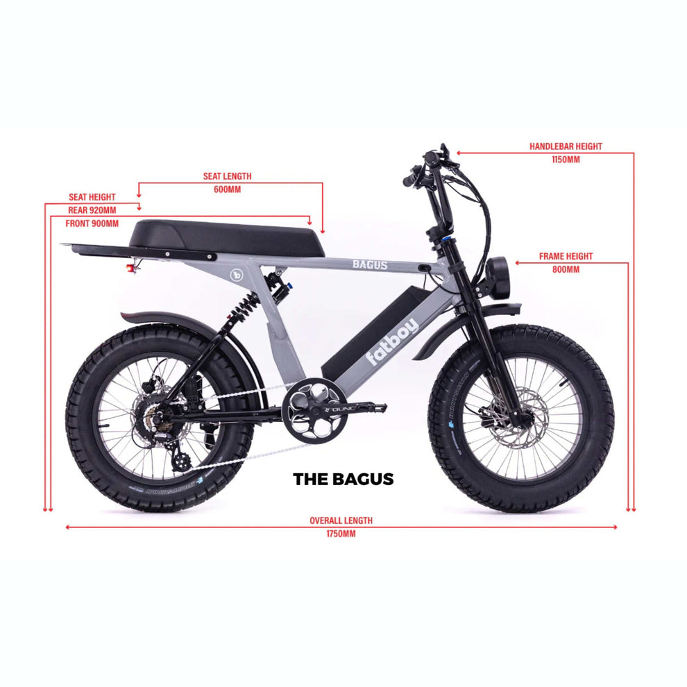 Fatboy Bagus V2 - Premium Fat Electric Bike with Powerful Performance ...