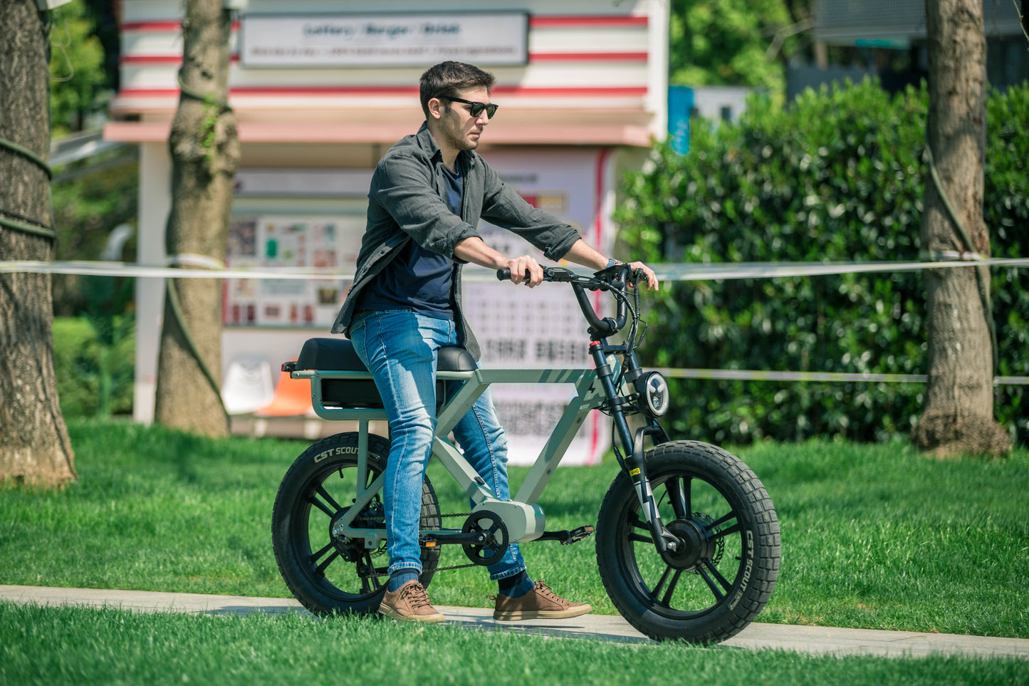 EUNORAU FLASH FAT TYRE CRUISER E-BIKE