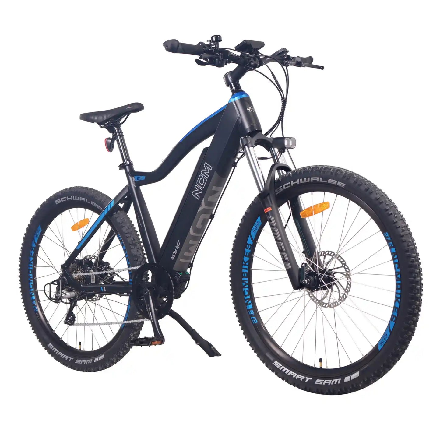 NCM Moscow M7 27.5 - Electric Mountain Bike, E-MTB, 250W, 48V 19Ah 912Wh Battery