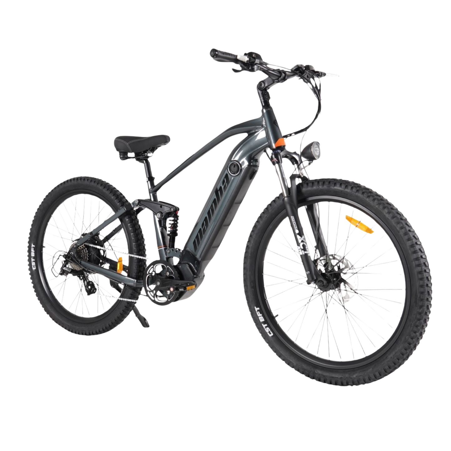 Mamba Double Strike V2 E-MTB Full Suspension E-bike Gunmetal