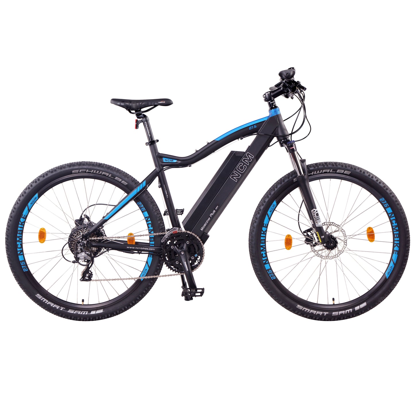 NCM Moscow Plus Electric Mountain Bike, 250W, E-Bike, E-MTB, 48V 16Ah 768Wh