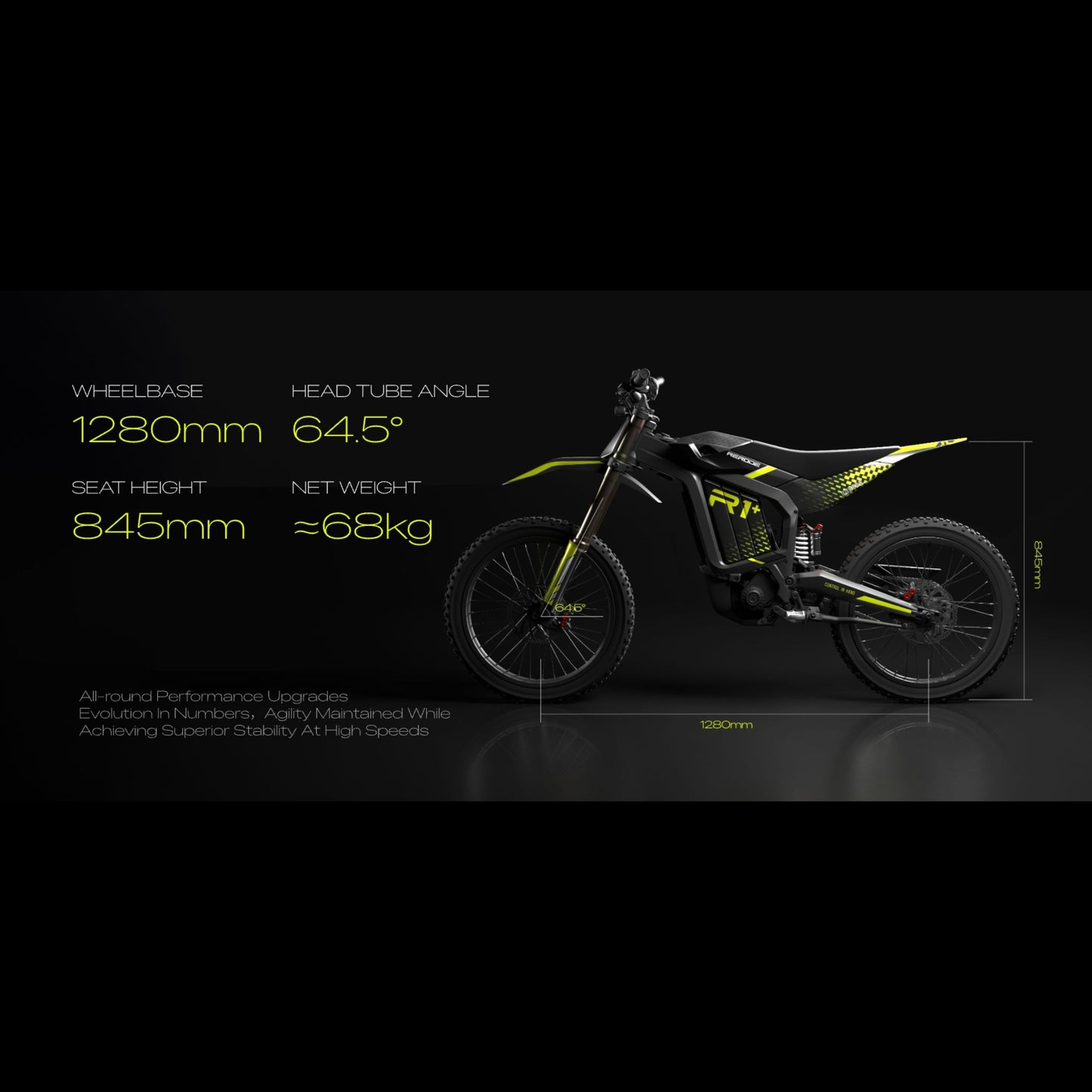 Rerode R1+ 17kw Electric Dirt Bike
