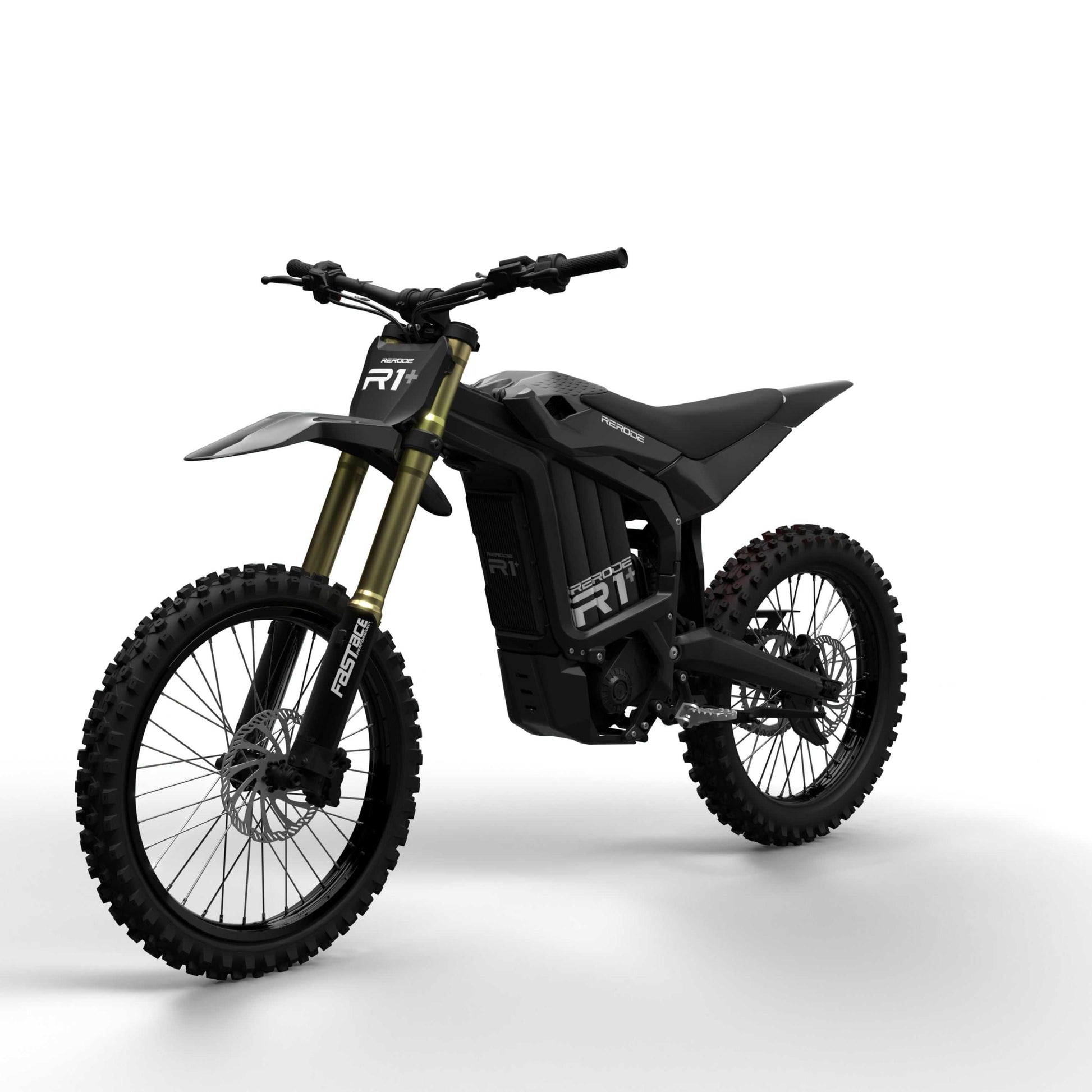 Rerode R1+ 17kW electric dirt bike with high-torque motor and advanced suspension designed for off-road riding