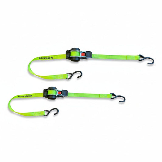 Retractastrap The OG - Retractable Ratchet Strap Double Pack