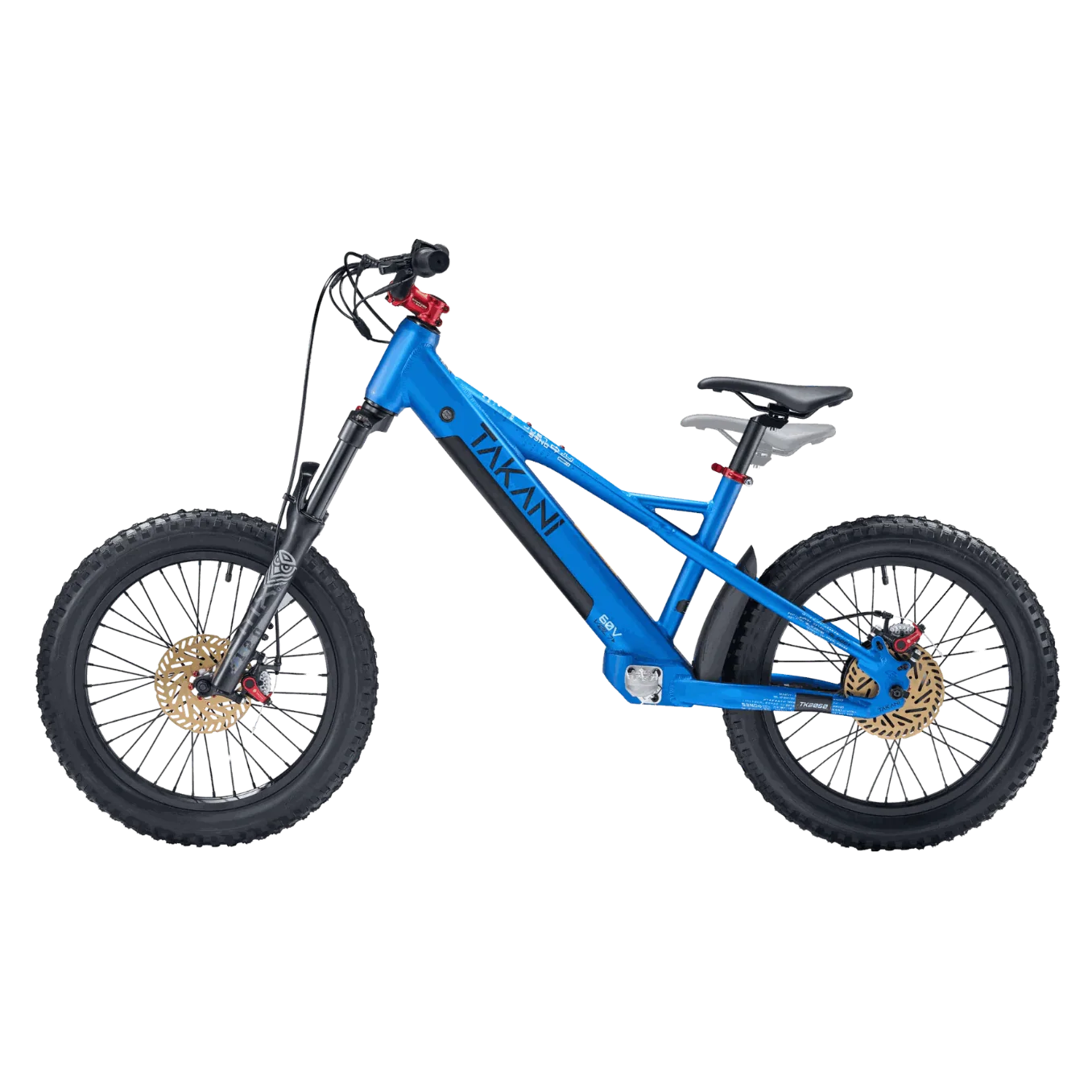 TAKANI Electric Balance Bike TK2060 20 inch off-road electric bike for teens with chunky tires and hydraulic suspension