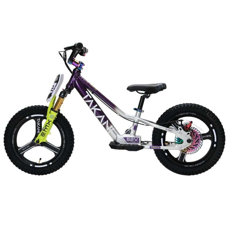TAKANI Electric Balance Bike 16 inch TK1652-RS for kids with 52V motor and adjustable speed settings