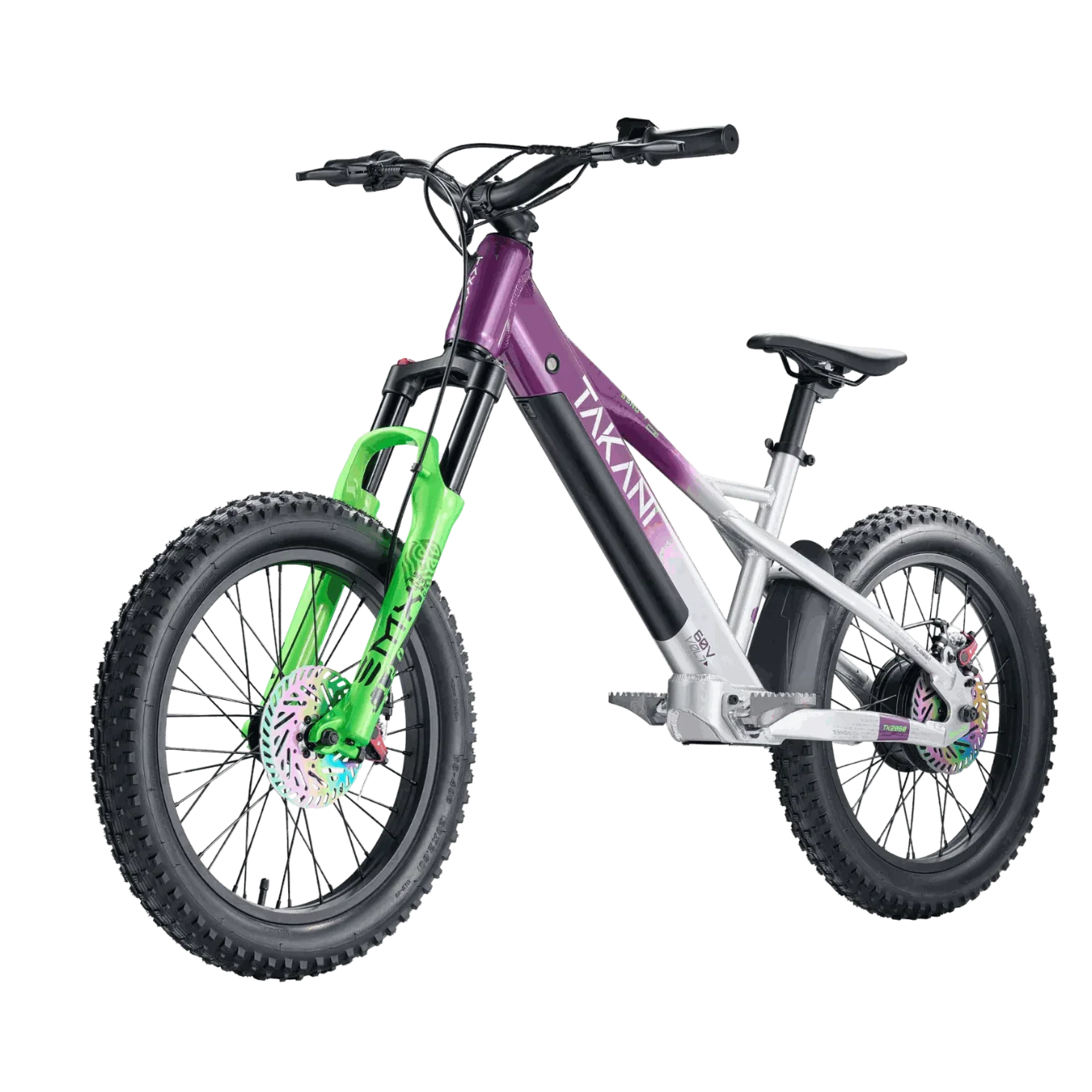TAKANI Electric Balance Bike TK2060 20 inch off-road electric bike for teens with chunky tires and hydraulic suspension